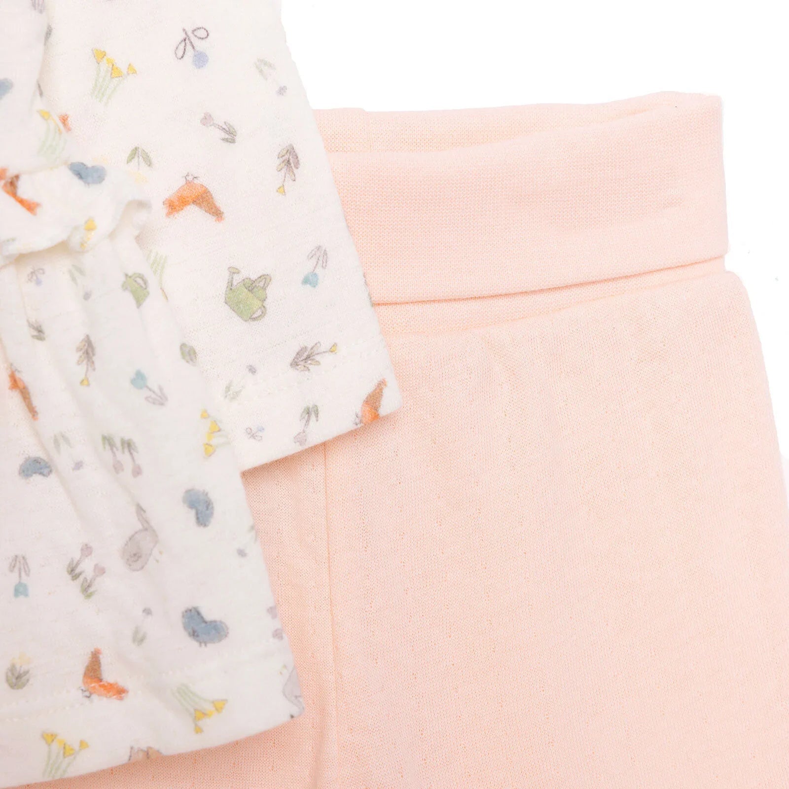 Bebetto Happy Garden Girl Tracksuit - Light Pink - mezetto ebebek ebebek