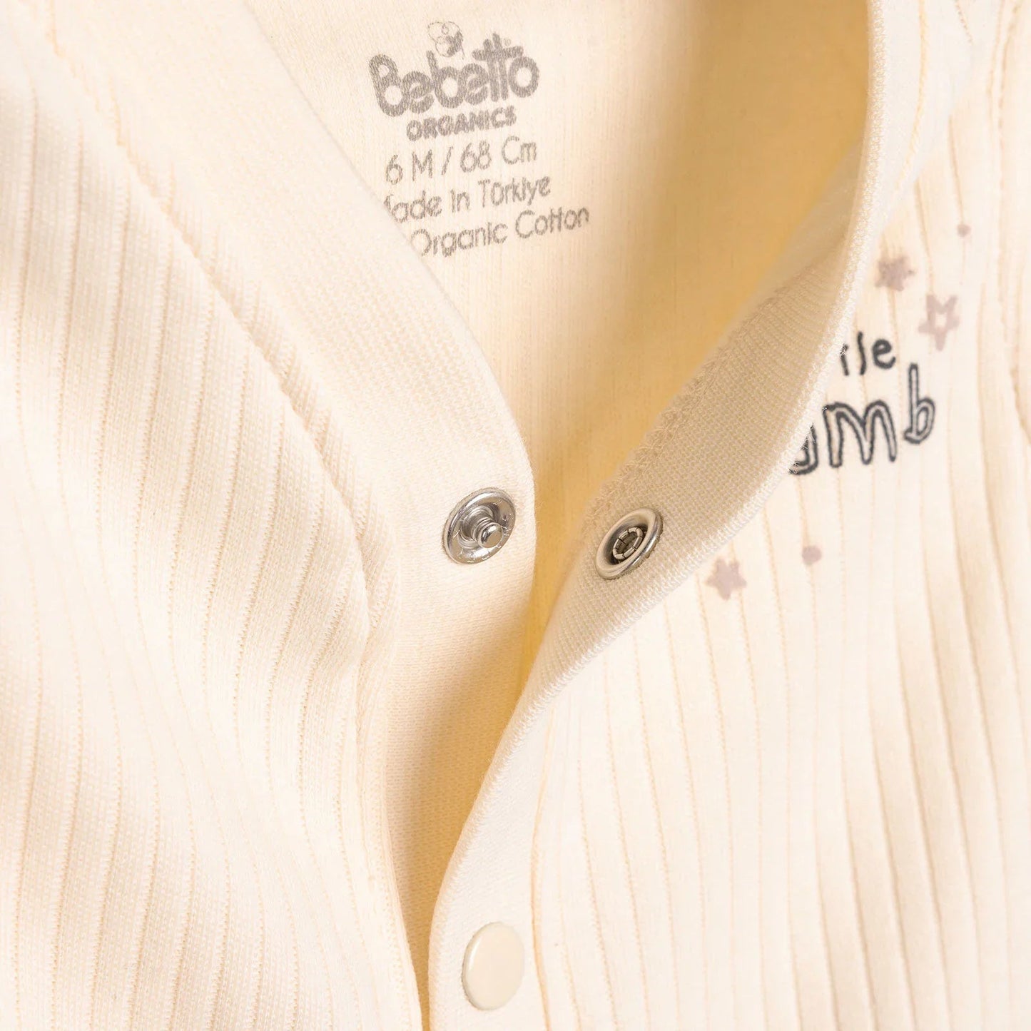 Bebetto Newborn Baby Girl Cardigan - Ecru - mezetto ebebek ebebek