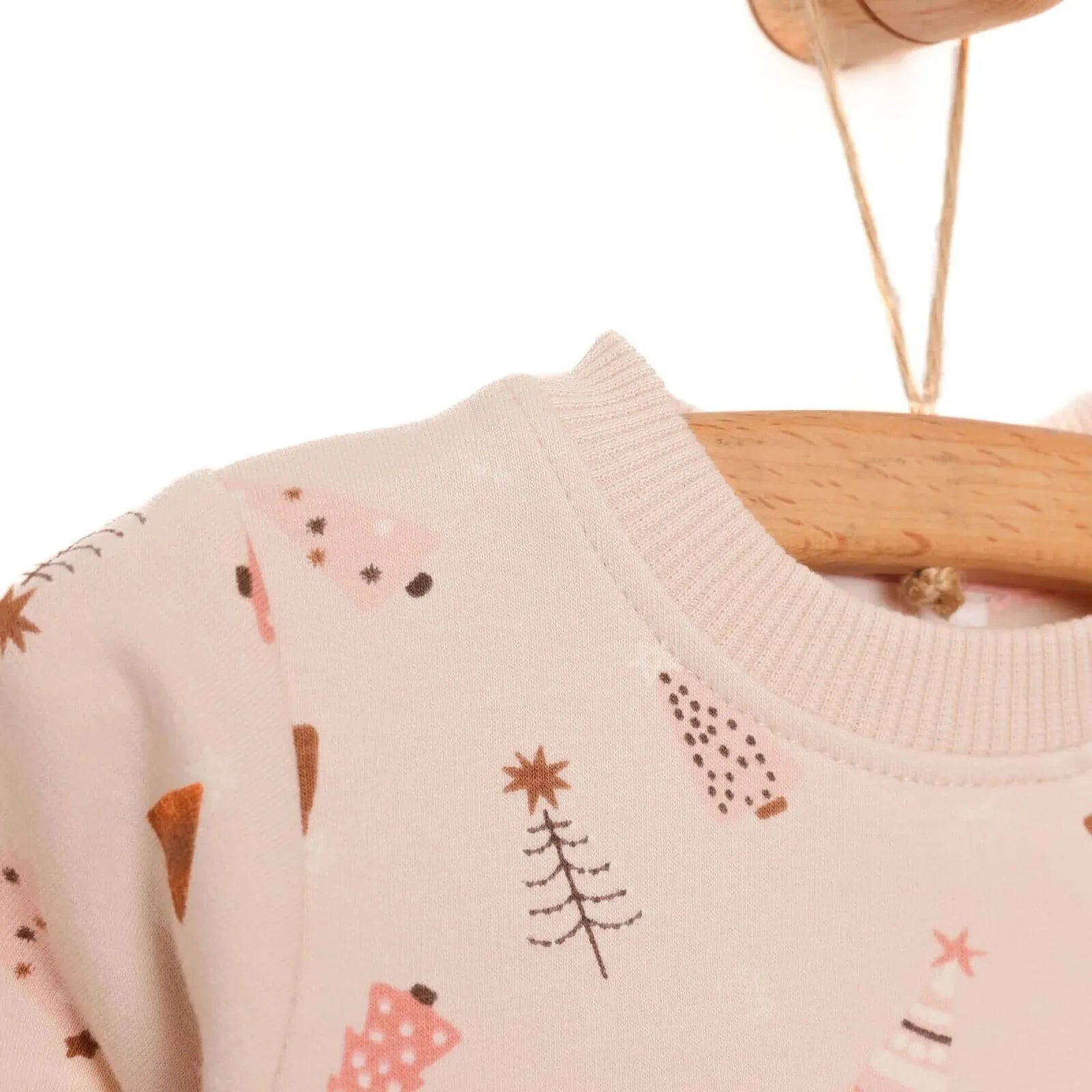 Bebetto Newborn Christmas Dress - Pink - mezetto ebebek ebebek