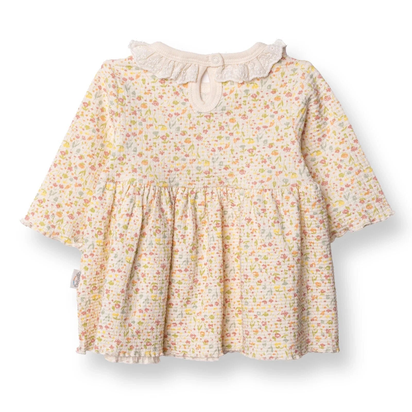 Bebetto Newborn Dress - Salmon - mezetto ebebek ebebek