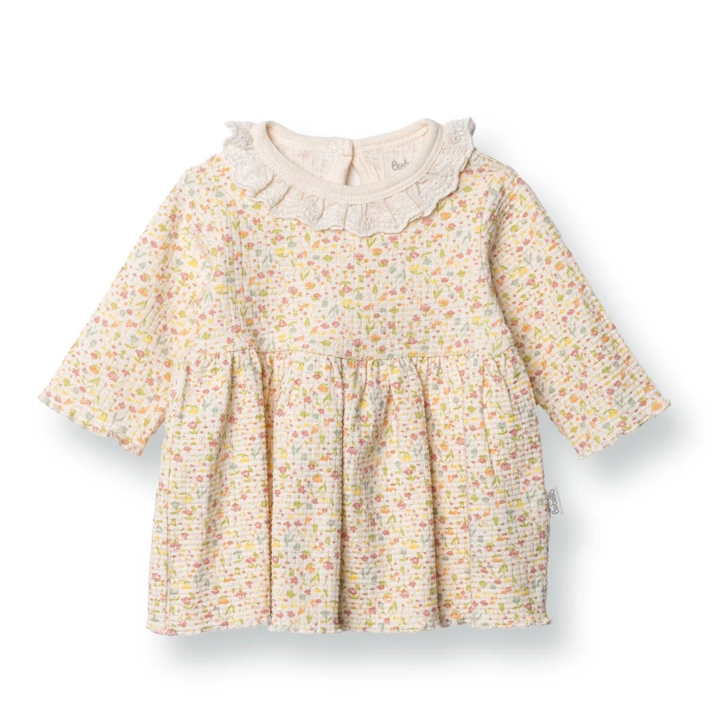Bebetto Newborn Dress - Salmon - mezetto ebebek ebebek