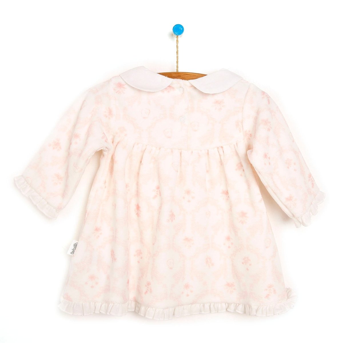 Bebetto Newborn Dress - Salmon - mezetto ebebek ebebek