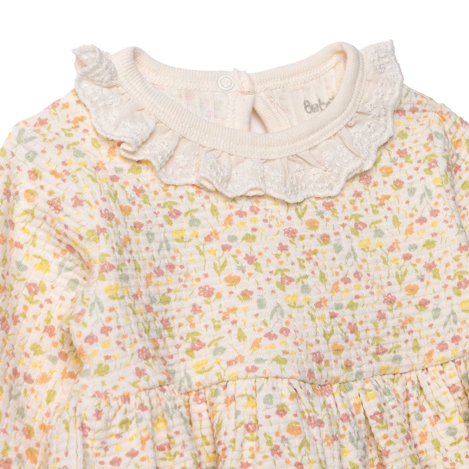 Bebetto Newborn Dress - Salmon - mezetto ebebek ebebek