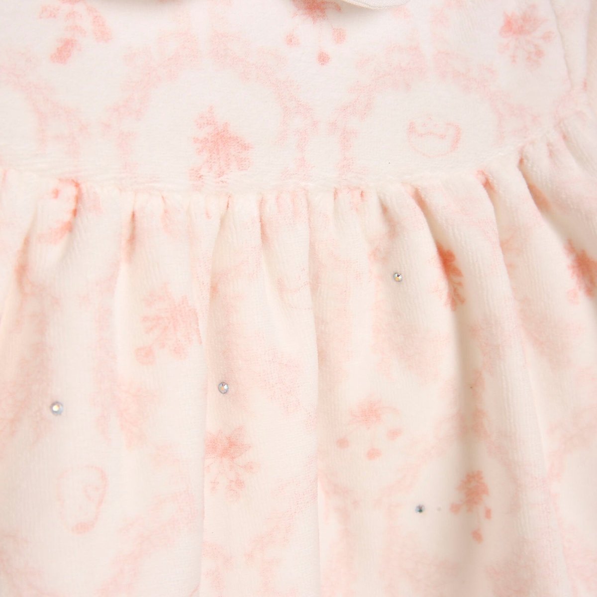 Bebetto Newborn Dress - Salmon - mezetto ebebek ebebek