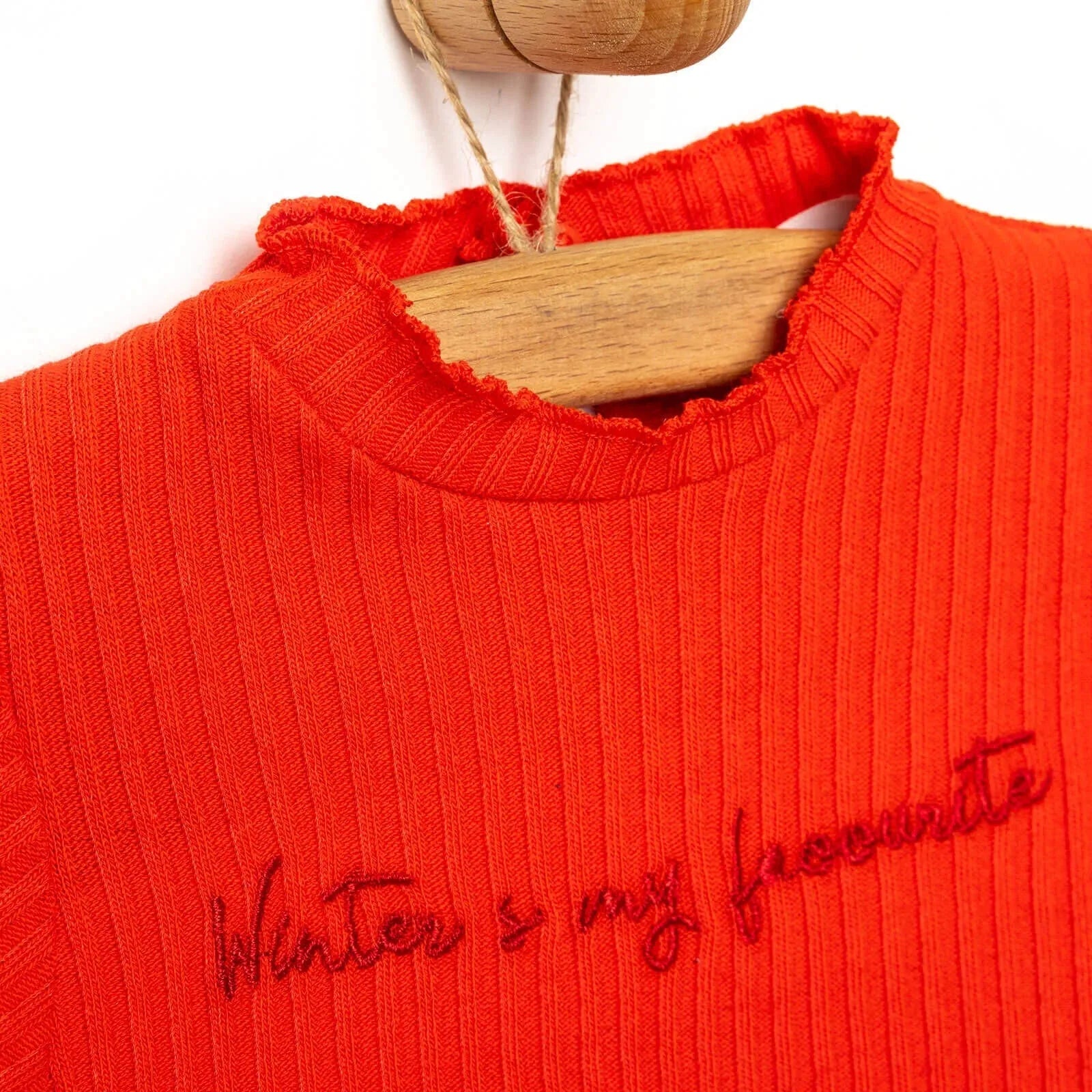 Bebetto Newborn Good Wishes Dress - Orange - mezetto ebebek ebebek