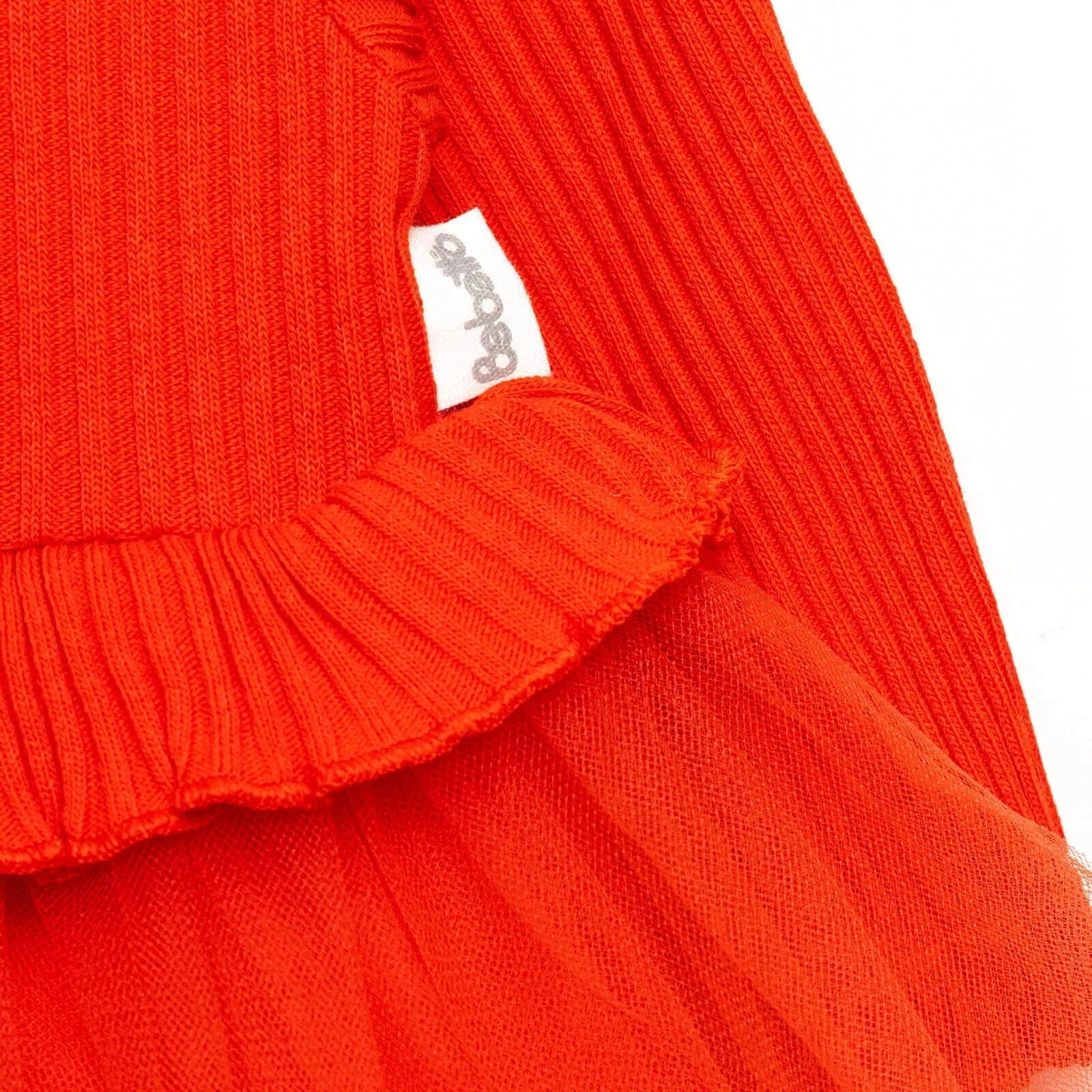 Bebetto Newborn Good Wishes Dress - Orange - mezetto ebebek ebebek