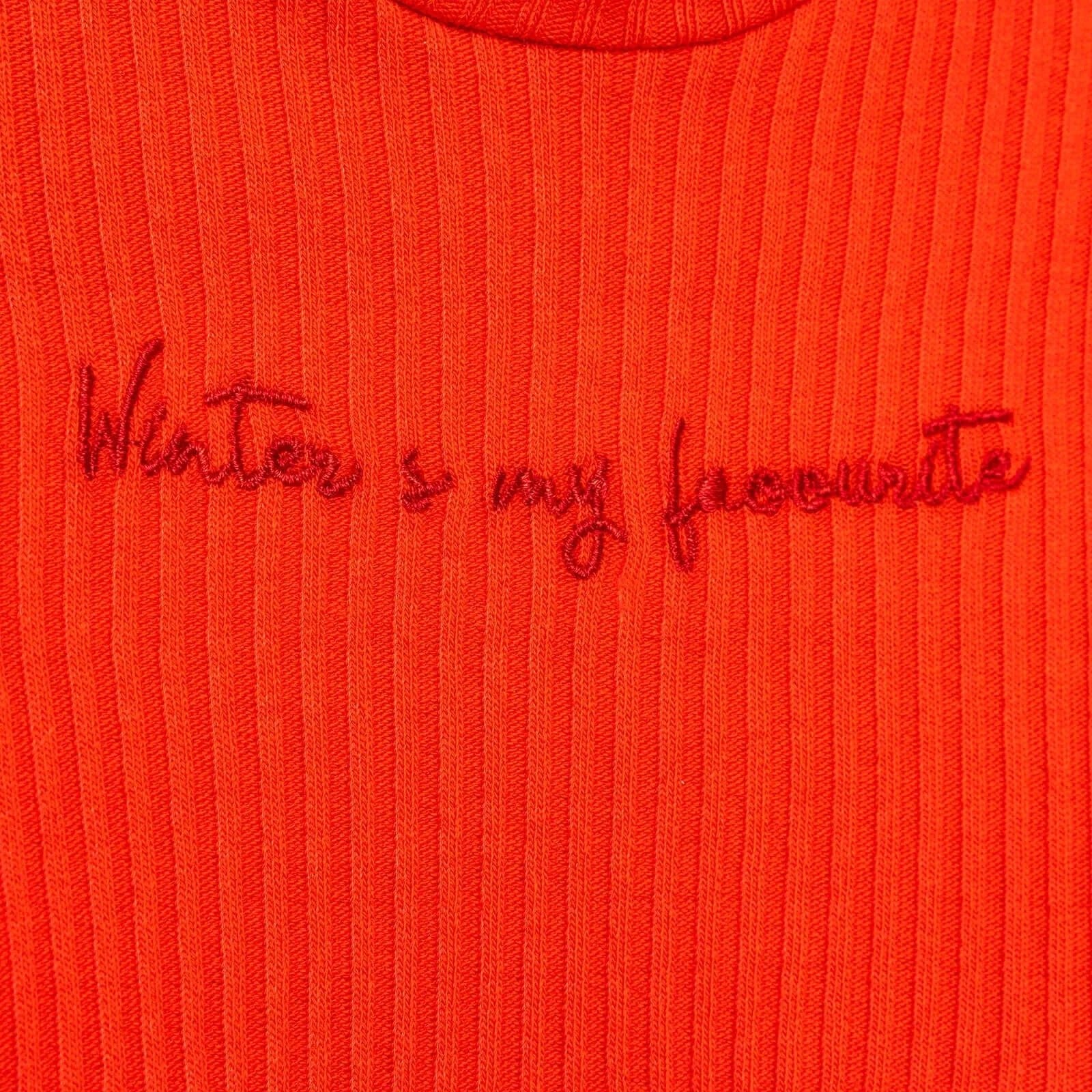 Bebetto Newborn Good Wishes Dress - Orange - mezetto ebebek ebebek