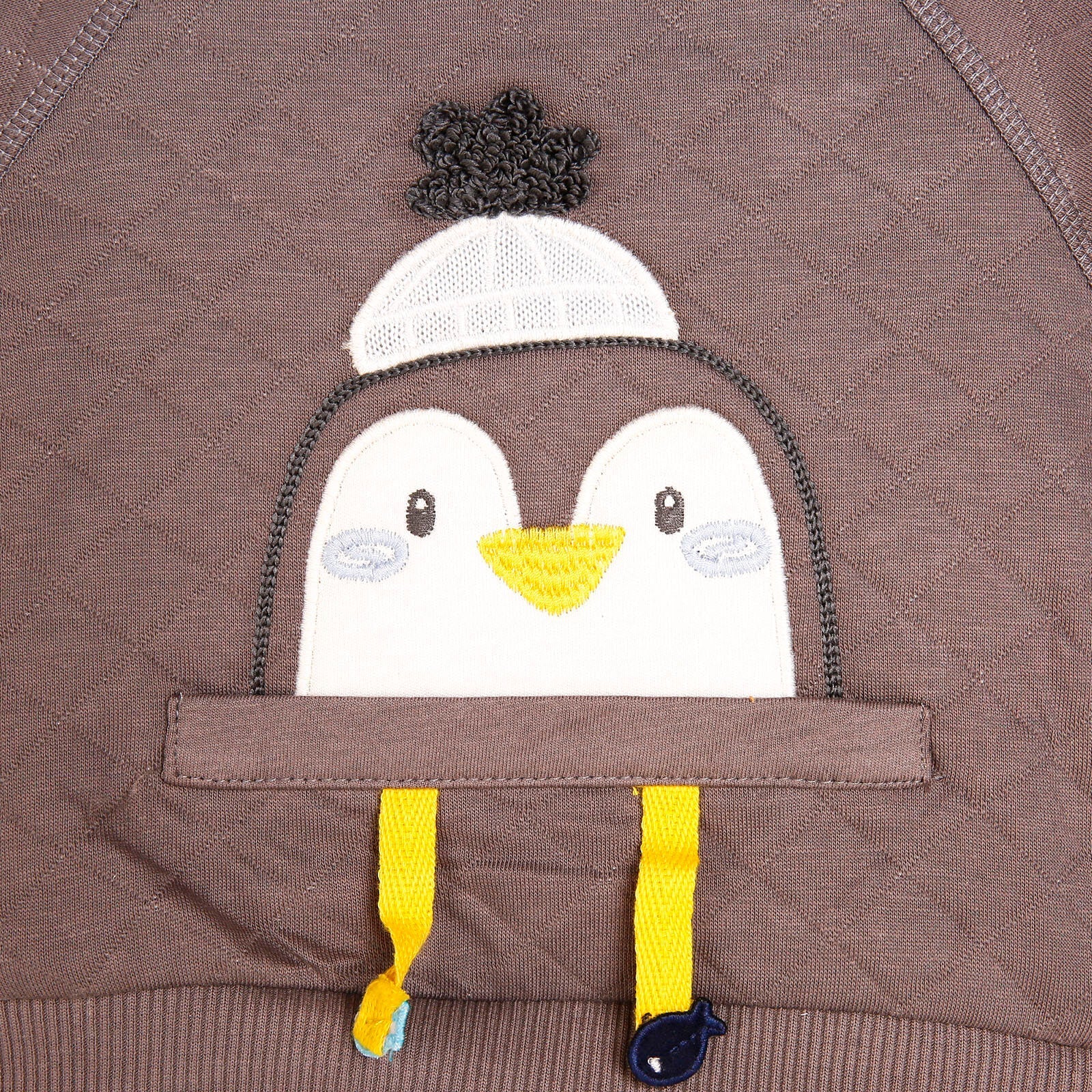 Bebetto Sweatshirt - Footless Bottom - Yellow - mezetto ebebek ebebek
