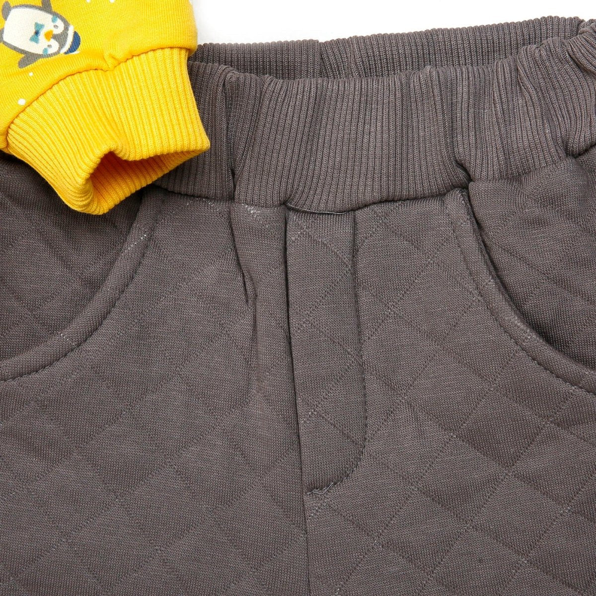 Bebetto Sweatshirt - Vest - Bottom - Yellow - mezetto ebebek ebebek
