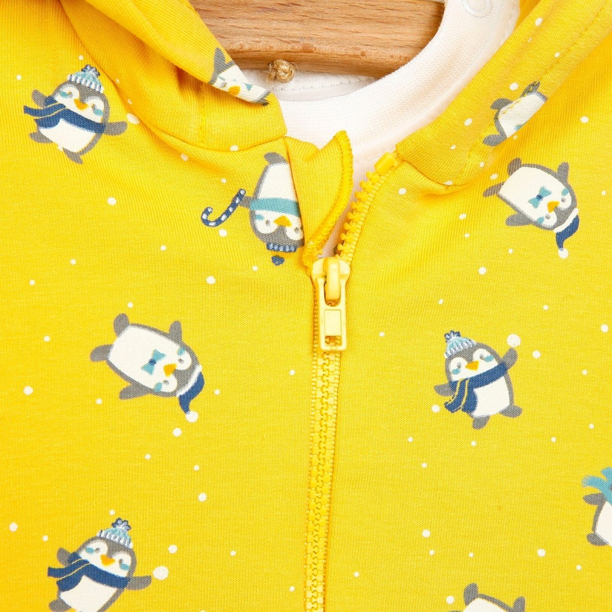 Bebetto Sweatshirt - Vest - Bottom - Yellow - mezetto ebebek ebebek