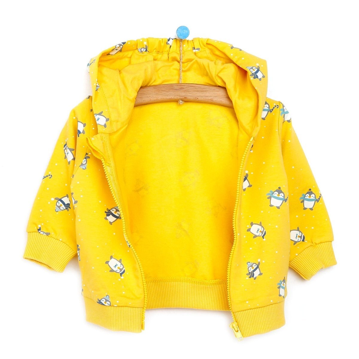 Bebetto Sweatshirt - Vest - Bottom - Yellow - mezetto ebebek ebebek