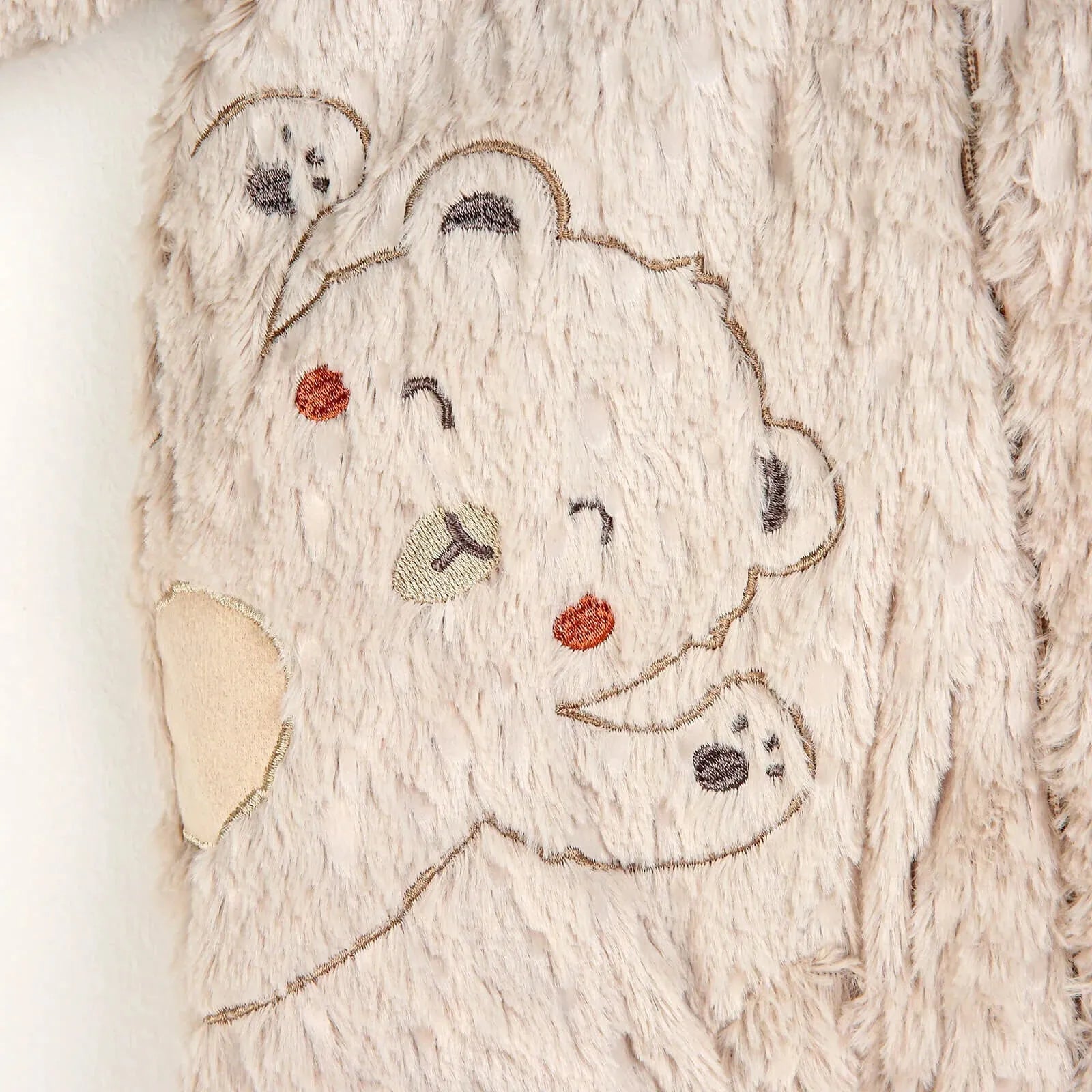 Bebetto Welsoft Footed Jumpsuit - Beige - mezetto ebebek ebebek