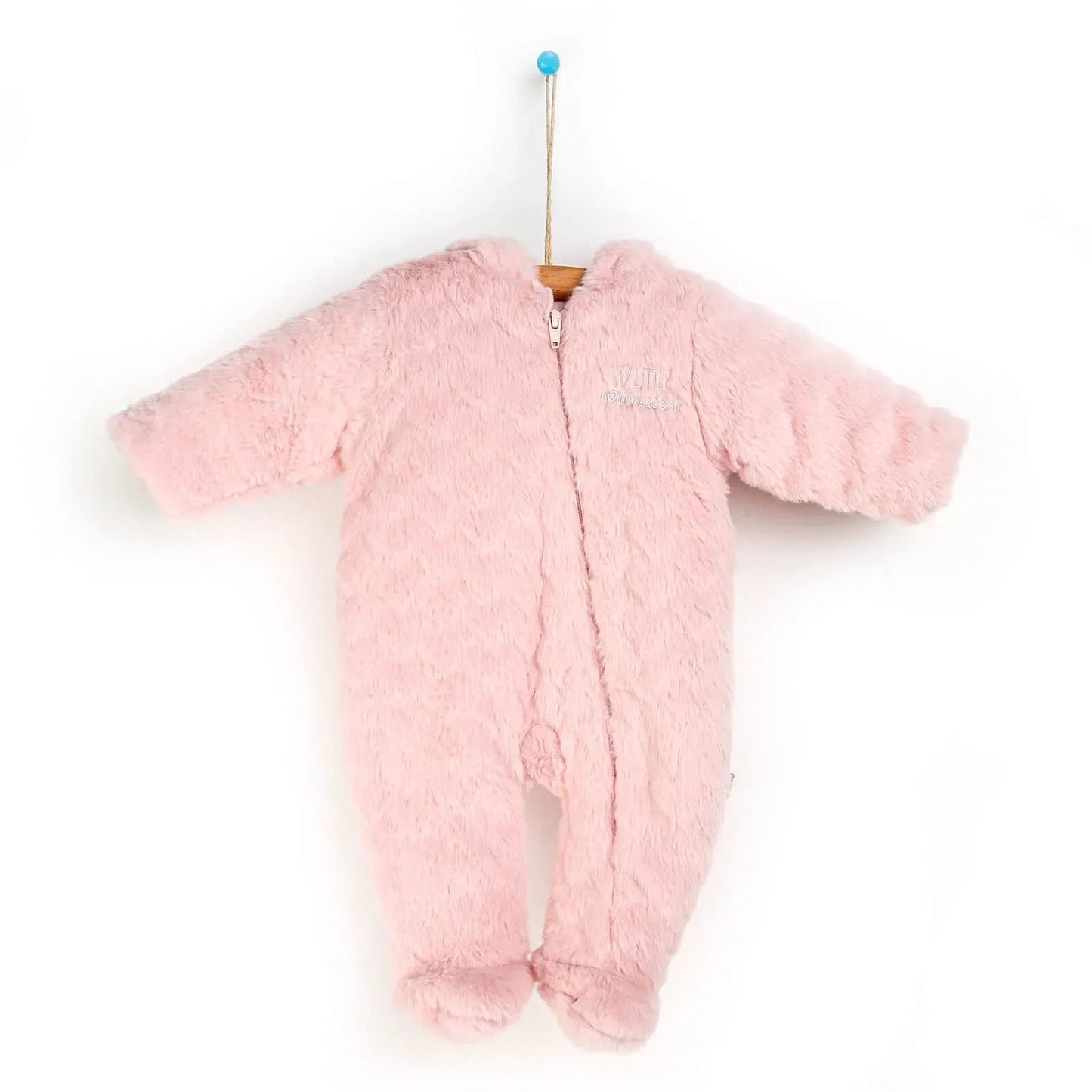 Bebetto Welsoft Footed Jumpsuit - Light Pink - mezetto ebebek ebebek
