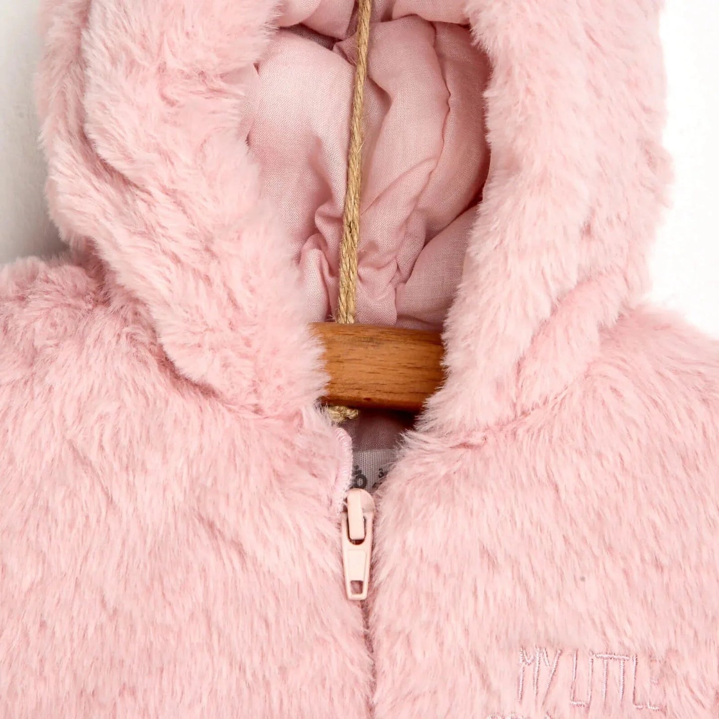 Bebetto Welsoft Footed Jumpsuit - Light Pink - mezetto ebebek ebebek