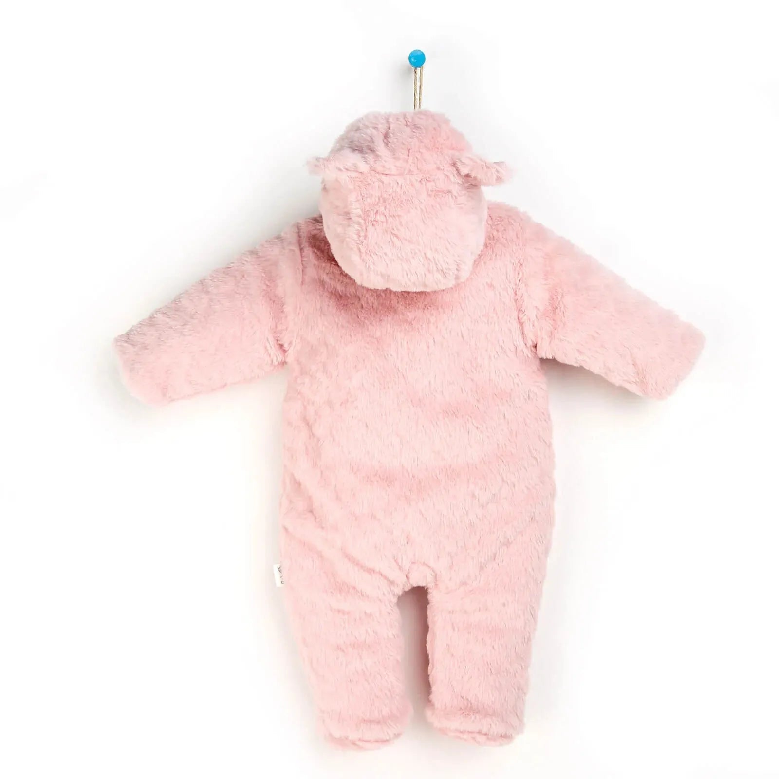 Bebetto Welsoft Footed Jumpsuit - Light Pink - mezetto ebebek ebebek