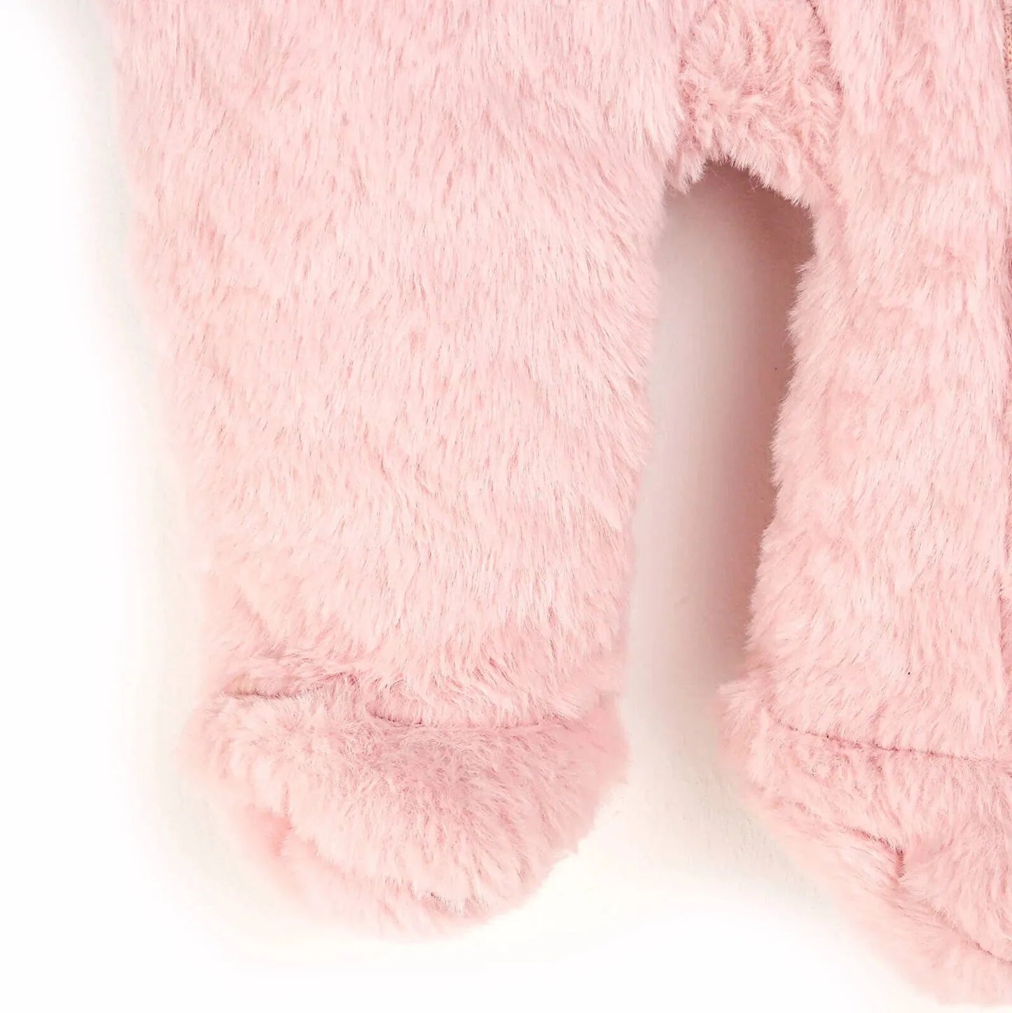 Bebetto Welsoft Footed Jumpsuit - Light Pink - mezetto ebebek ebebek