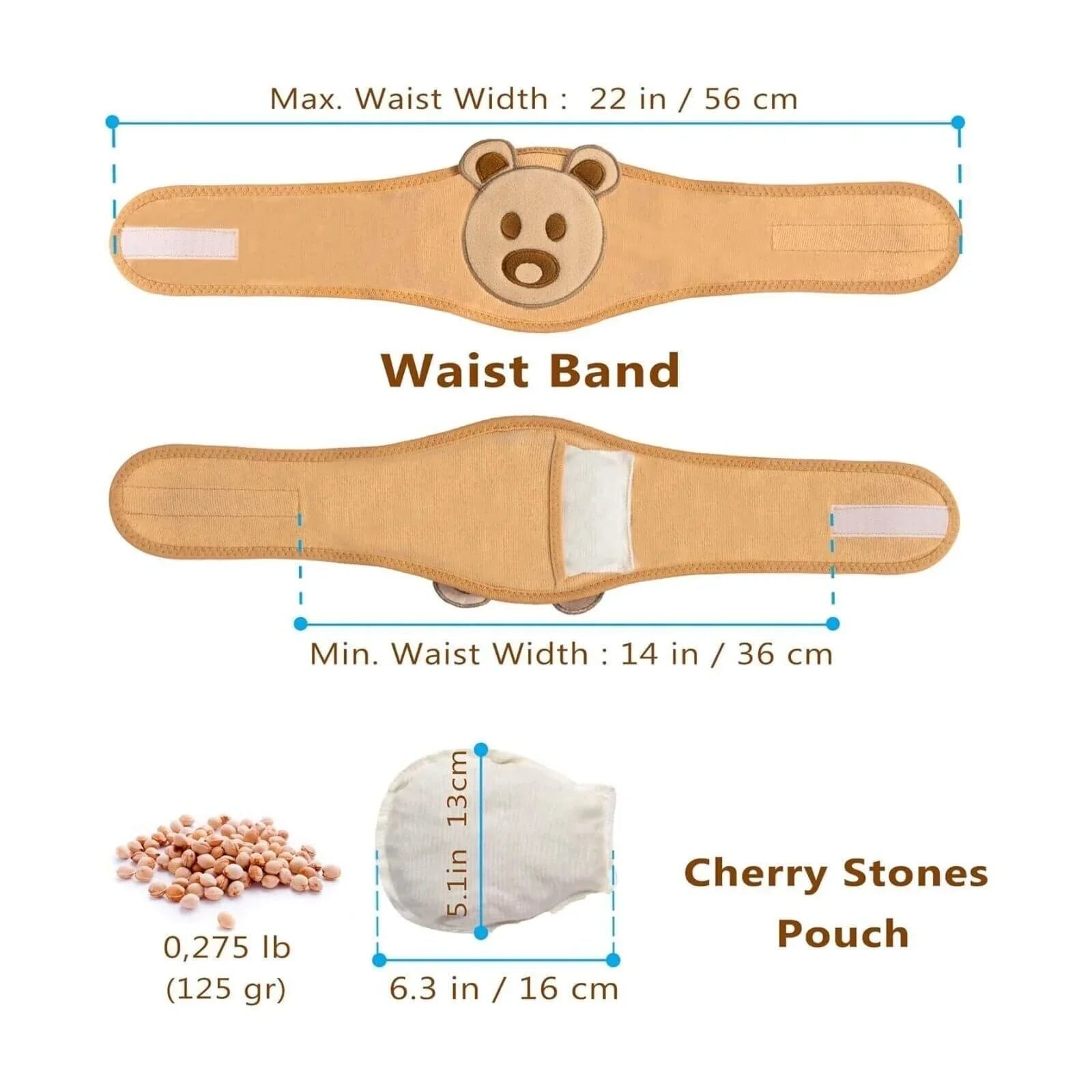 Belly Band for Relieving Gas Pains of the Baby - mezetto ebebek ebebek