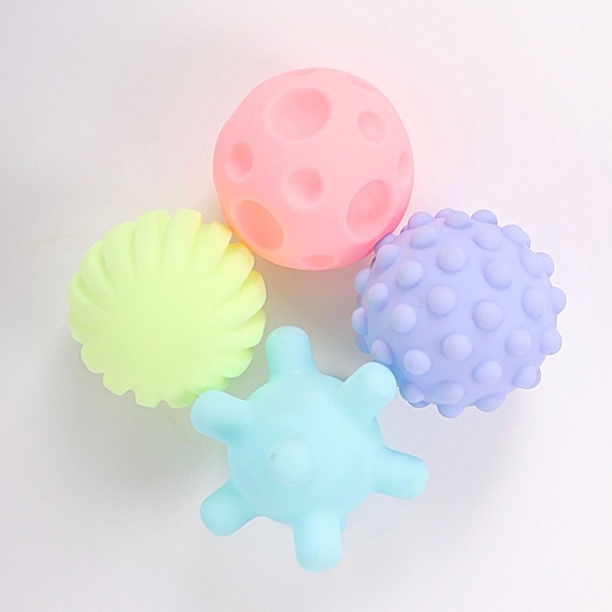 Belo&Me Sensory Balls 4 pcs - mezetto ebebek ebebek