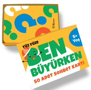 Ben Büyürken - 50 Adet Sohbet Kartı - Remzi Kitabevi Kitap