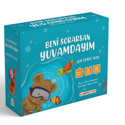 Beni Sorarsan Yuvamdayım - İşte Deniz Altı (Yap boz) - Bi Kutu Oyun Kitap