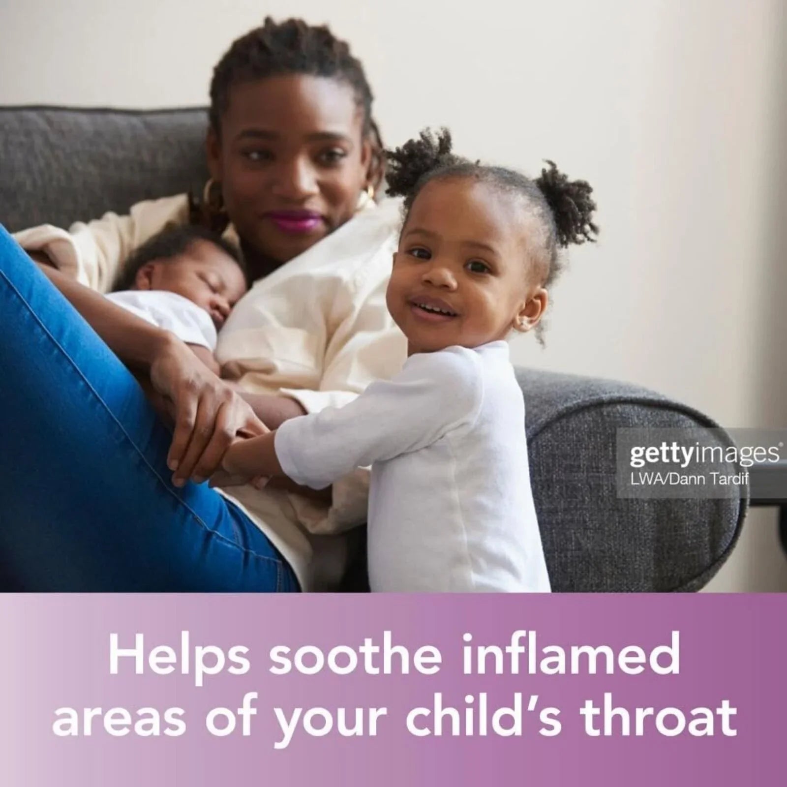 Benylin Children's Dry Cough and Sore Throat Syrup 1+ year 125ml - mezetto ebebek ebebek