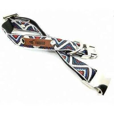 Bespoke Charm Couture Custom Canine Cotton Collar - mezetto