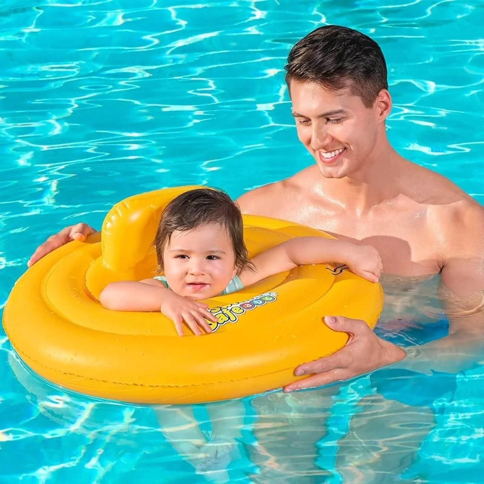 Bestway Wondersplash Baby Boat Round 3 Ring - mezetto ebebek ebebek