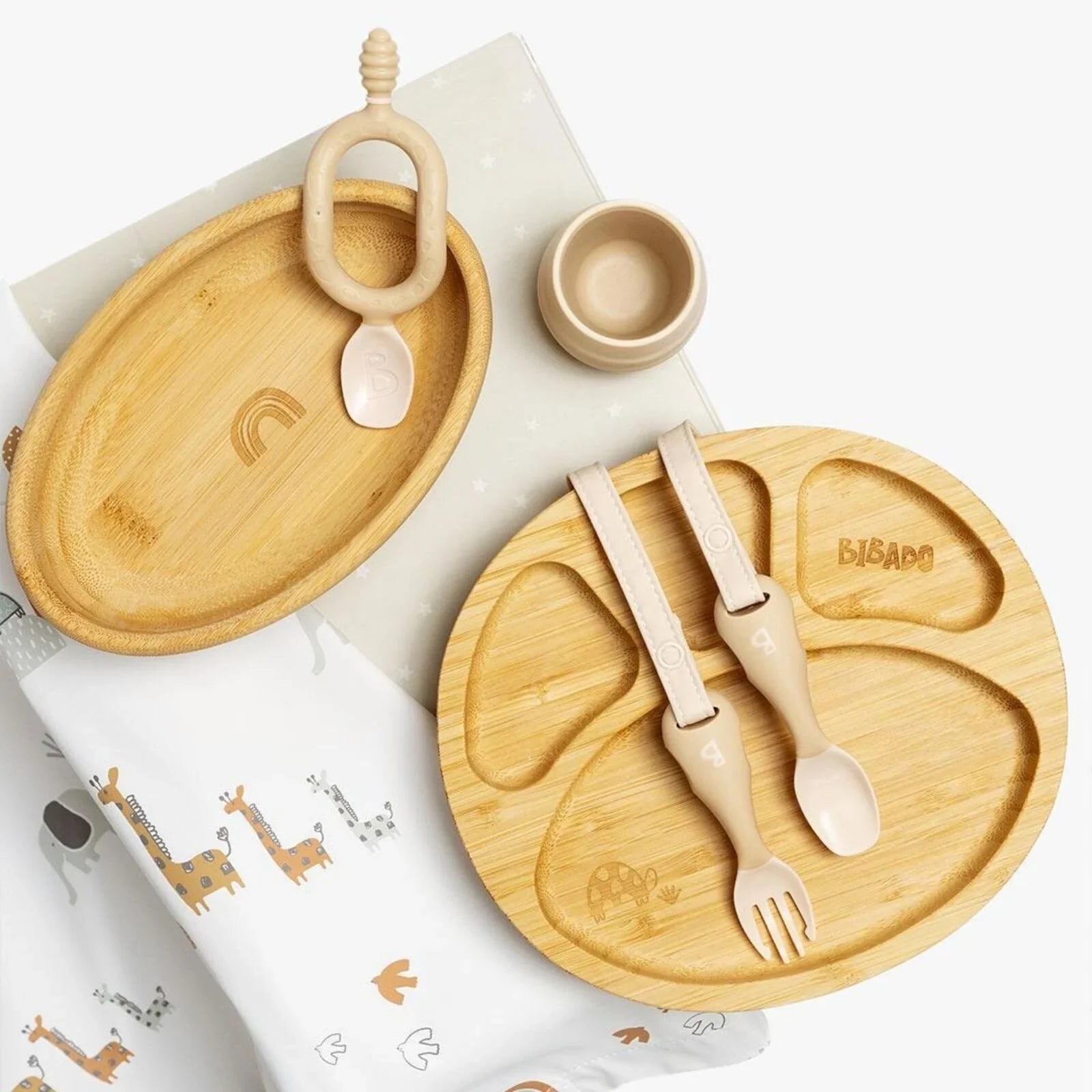Bibado Complete Bamboo Weaning Box Set - mezetto ebebek ebebek
