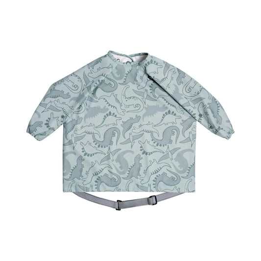 Bibado Coverall Weaning Bib - Dino Roar - mezetto ebebek ebebek