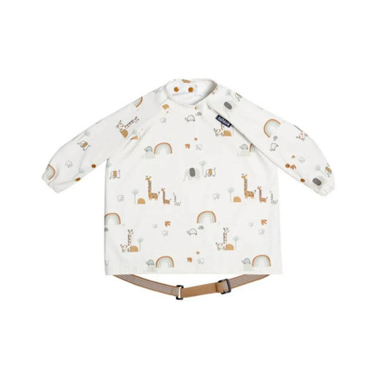 Bibado Coverall Weaning Bib - Serengeti Spaghetti - mezetto ebebek ebebek