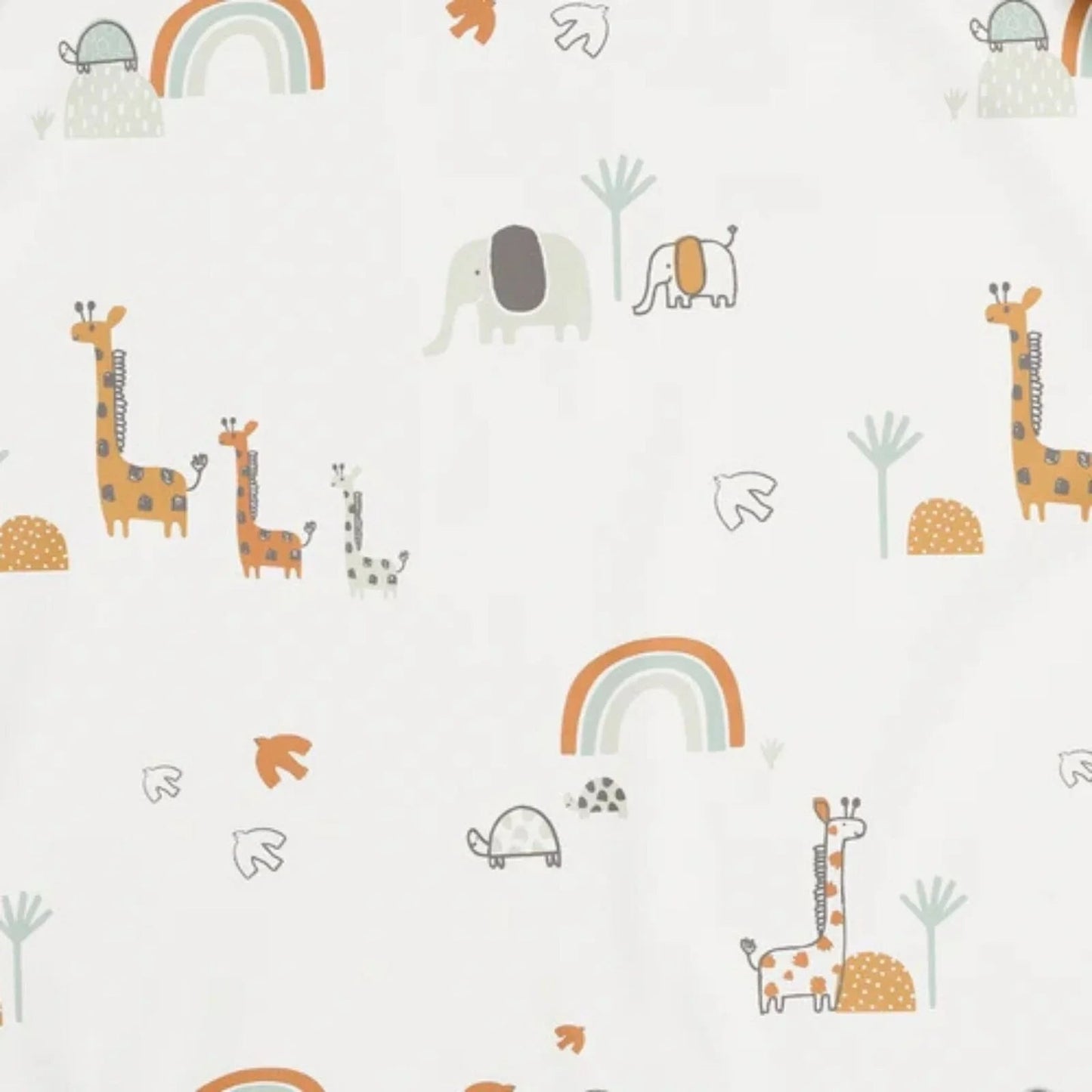 Bibado Coverall Weaning Bib - Serengeti Spaghetti - mezetto ebebek ebebek