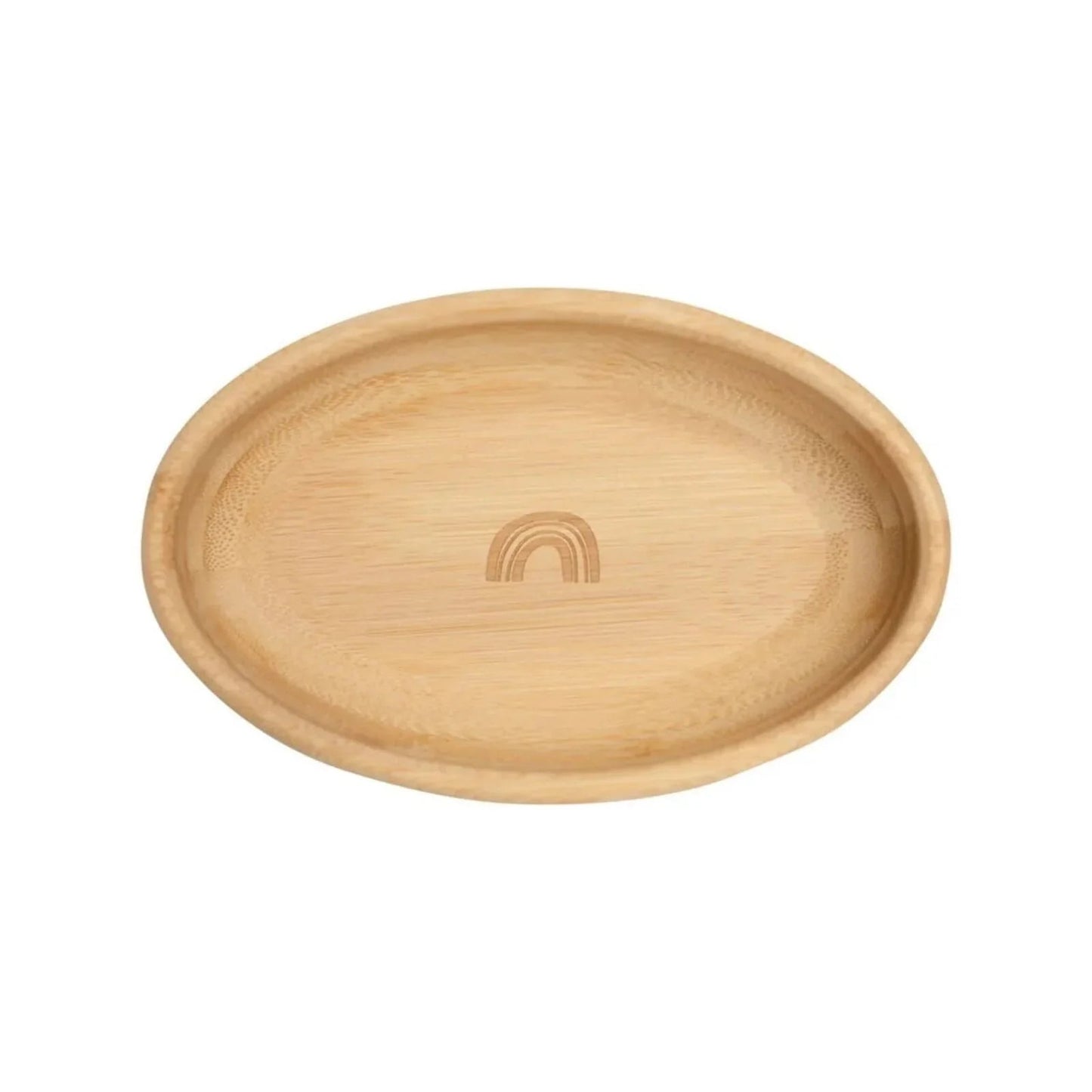 Bibado Natural Bamboo Suction Bowl - Fawn - mezetto ebebek ebebek