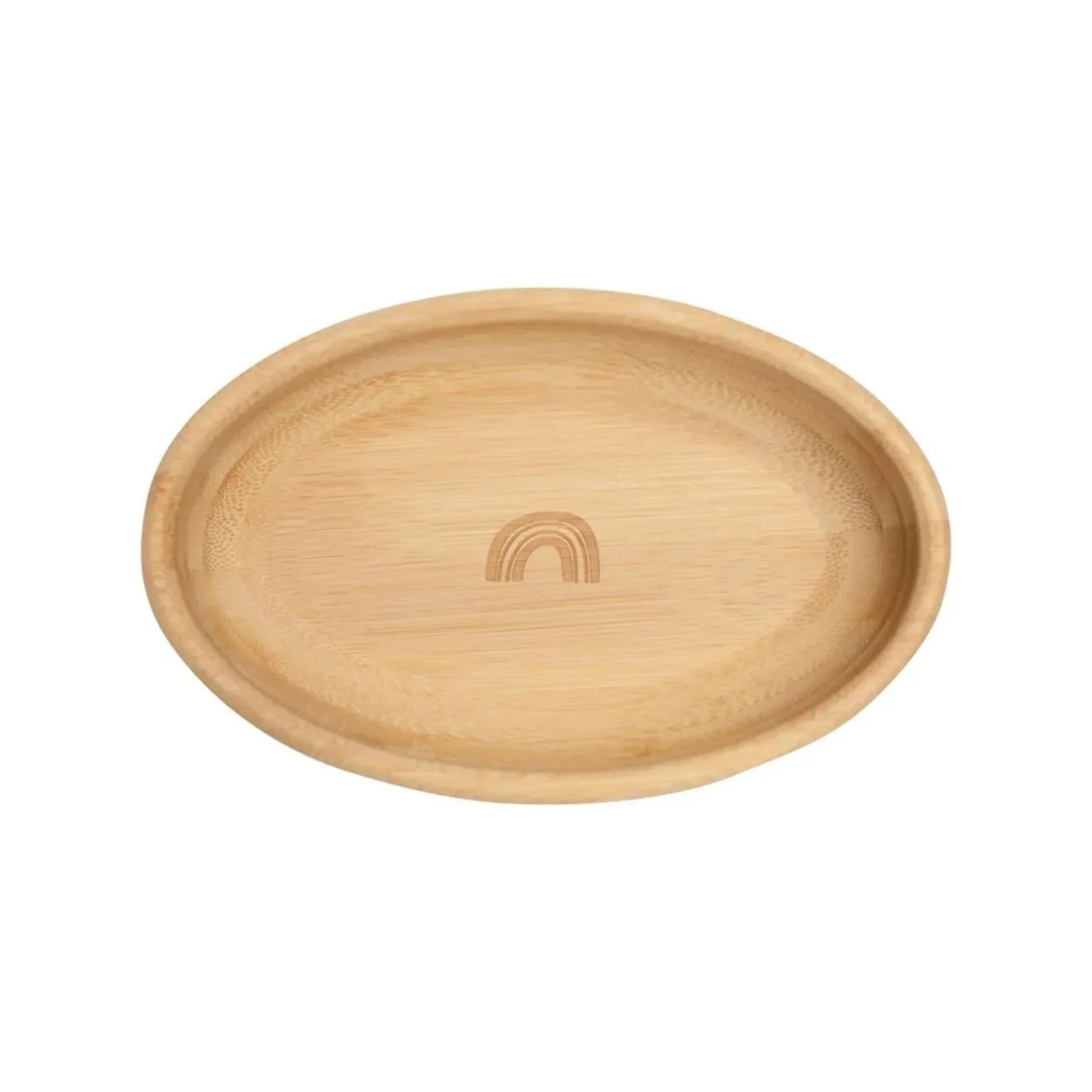 Bibado Natural Bamboo Suction Bowl - Fawn - mezetto ebebek ebebek