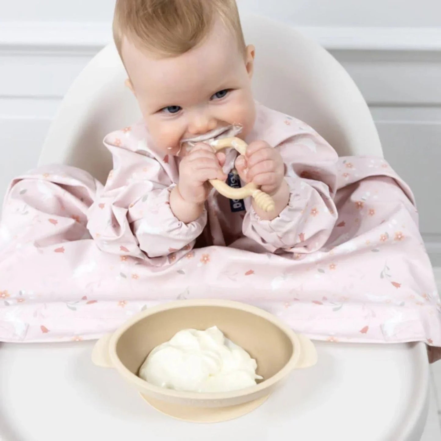 Bibado Silicone Suction Bowl - Fawn - mezetto ebebek ebebek