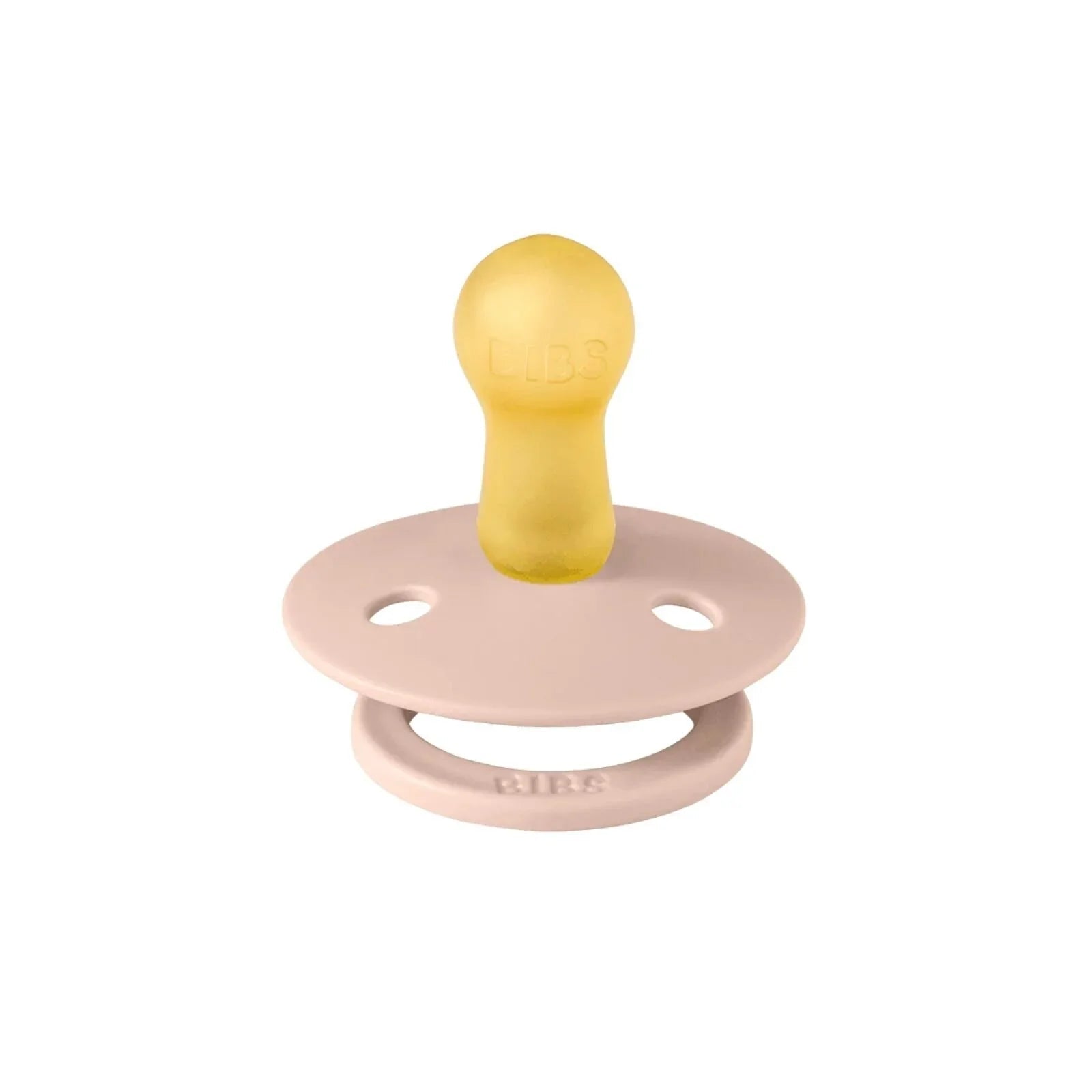 BIBS Colour Latex Soothers 6+ months Pack of 2 - Vanilla & Blush - mezetto ebebek ebebek