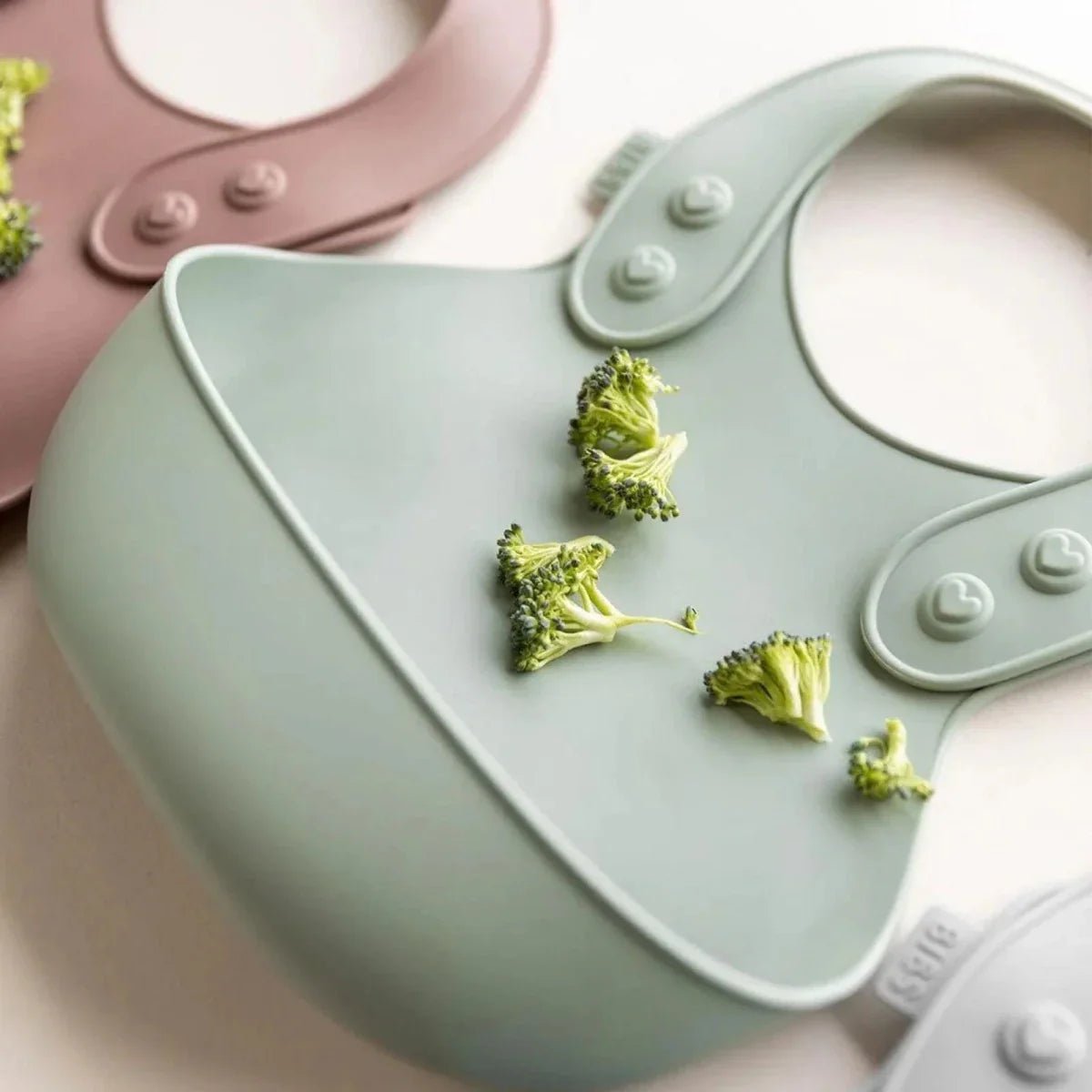 BIBS Dinner Bib - Blush - mezetto ebebek ebebek