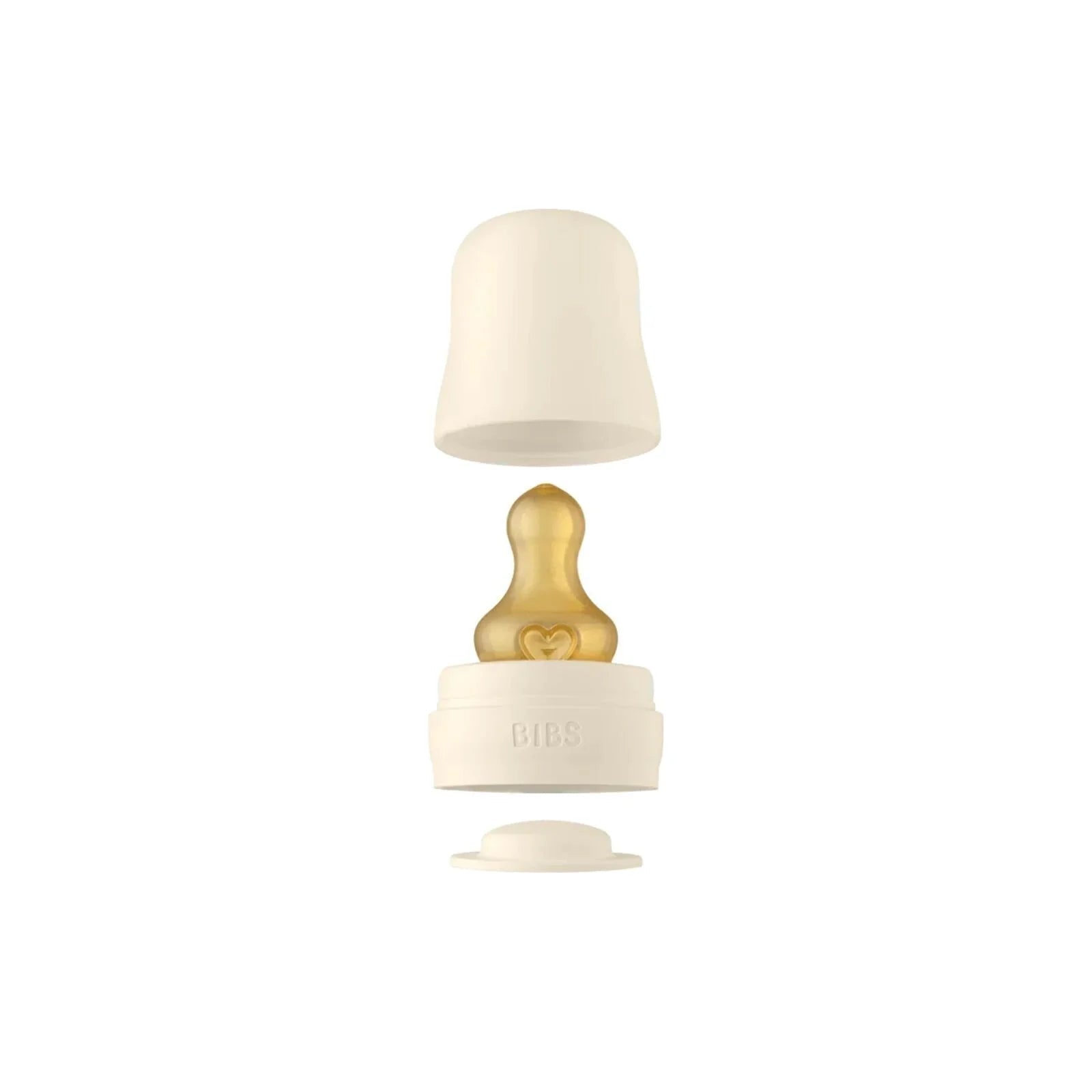 BIBS Latex Bottle Kit - Ivory - mezetto ebebek ebebek