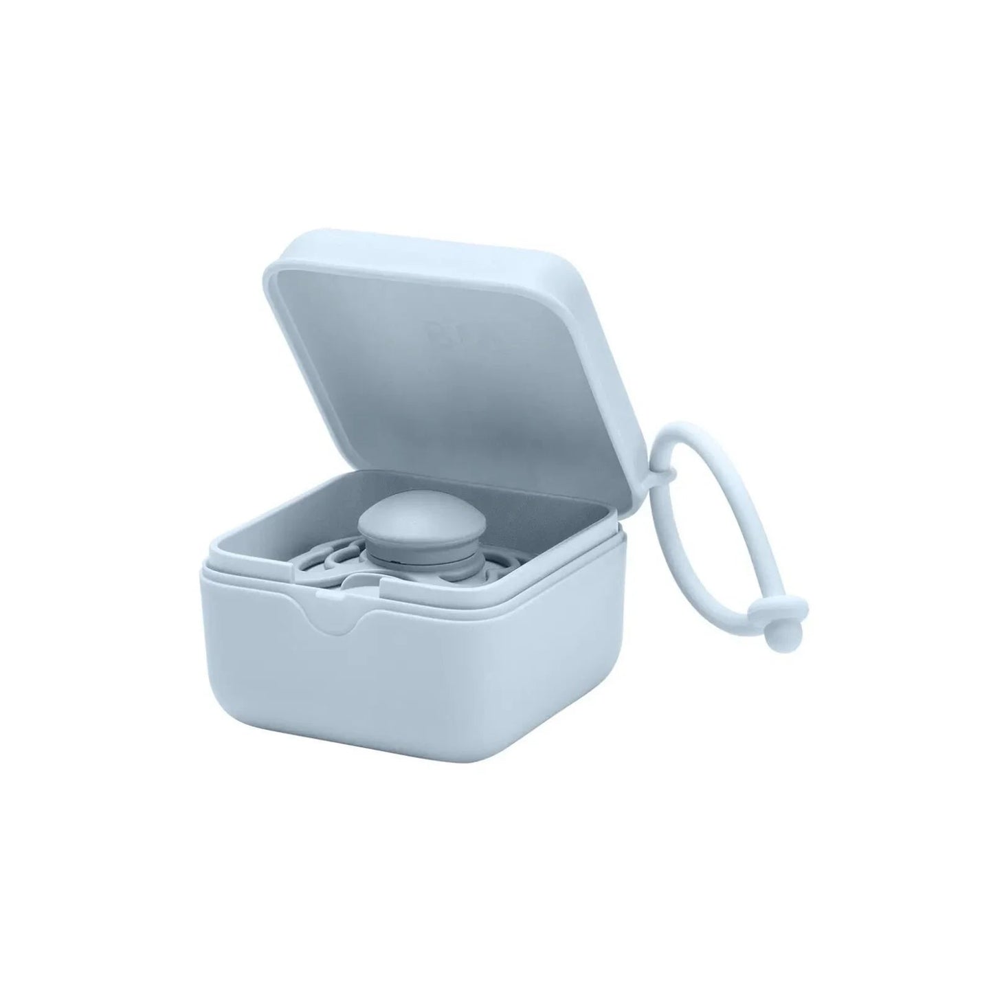 BIBS Soother Box - Baby Blue - mezetto ebebek ebebek