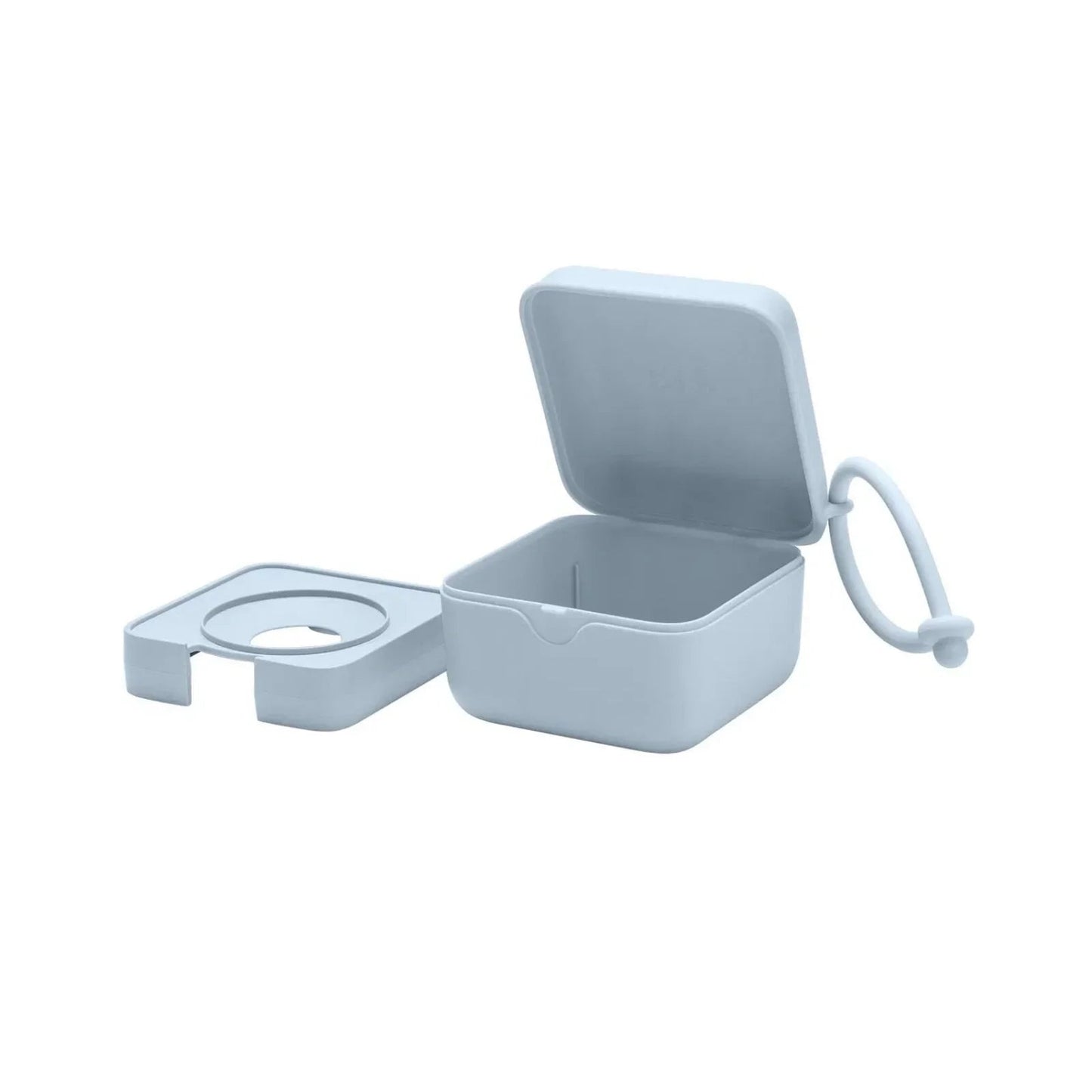 BIBS Soother Box - Baby Blue - mezetto ebebek ebebek