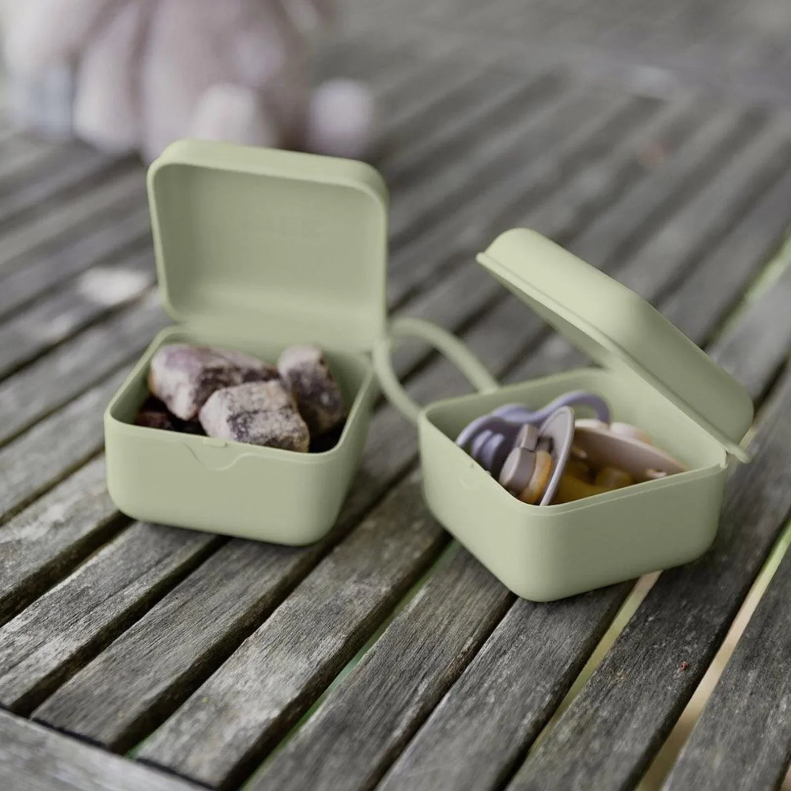 BIBS Soother Box - Vanilla - mezetto ebebek ebebek