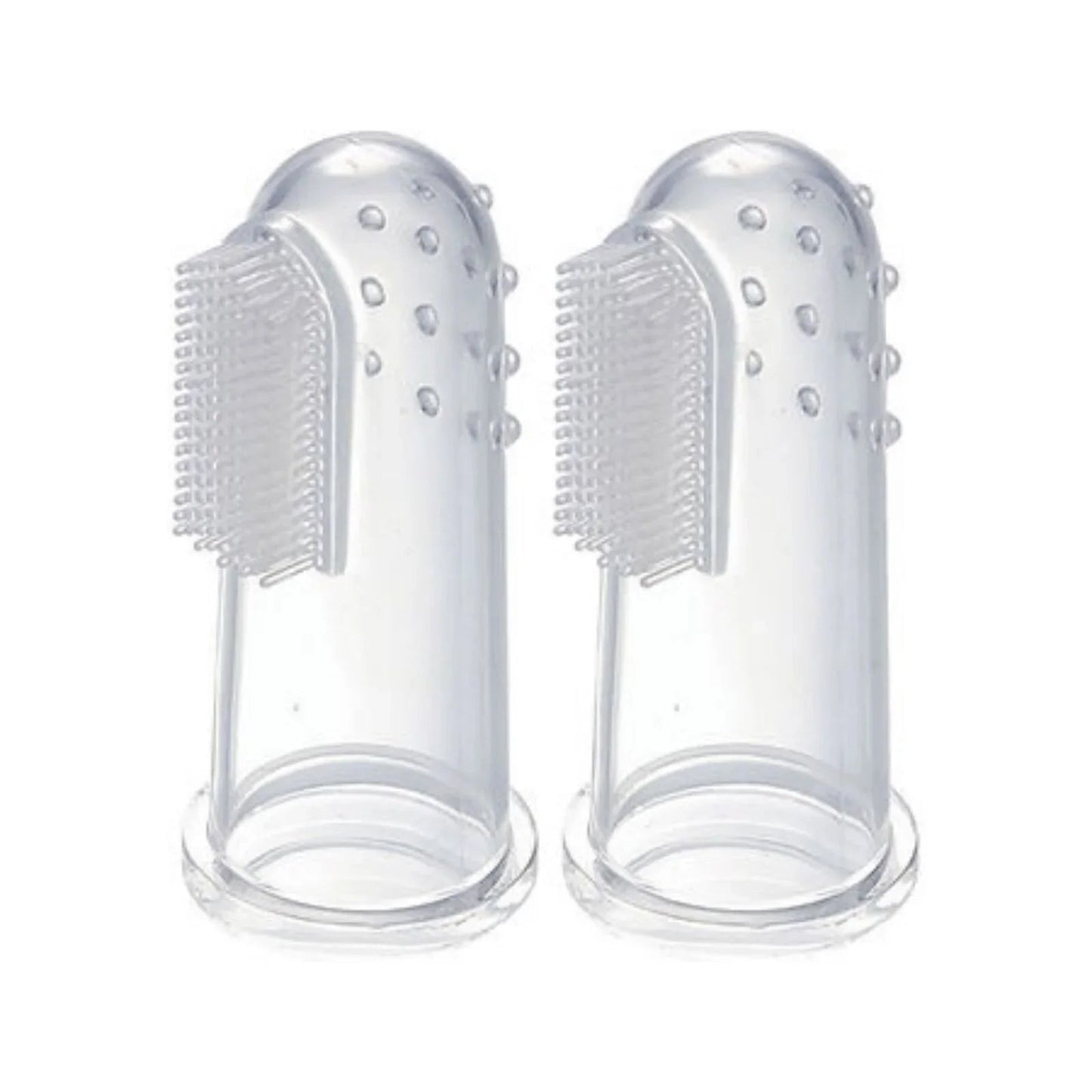 Bickiepegs Finger Toothbrush and Gum Massager from Birth Pack of 2 - mezetto ebebek ebebek