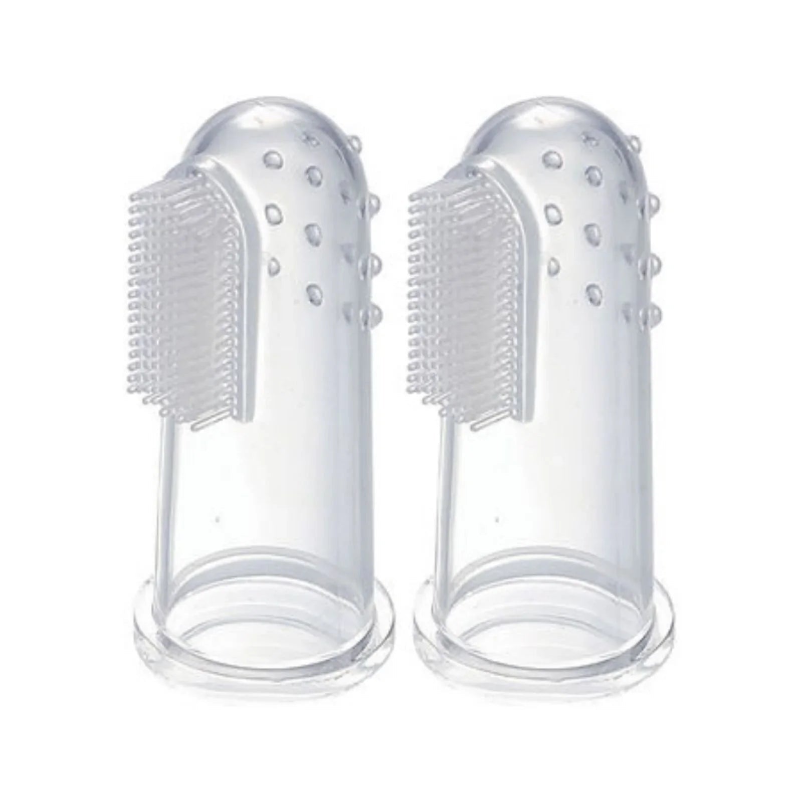 Bickiepegs Finger Toothbrush and Gum Massager from Birth Pack of 2 - mezetto ebebek ebebek