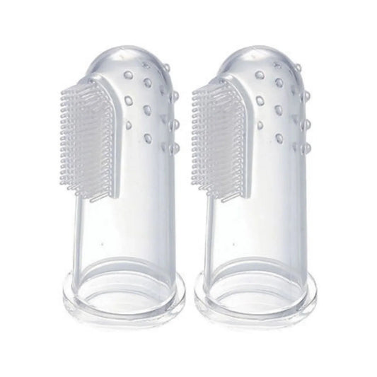 Bickiepegs Finger Toothbrush and Gum Massager from Birth Pack of 2 - mezetto ebebek ebebek