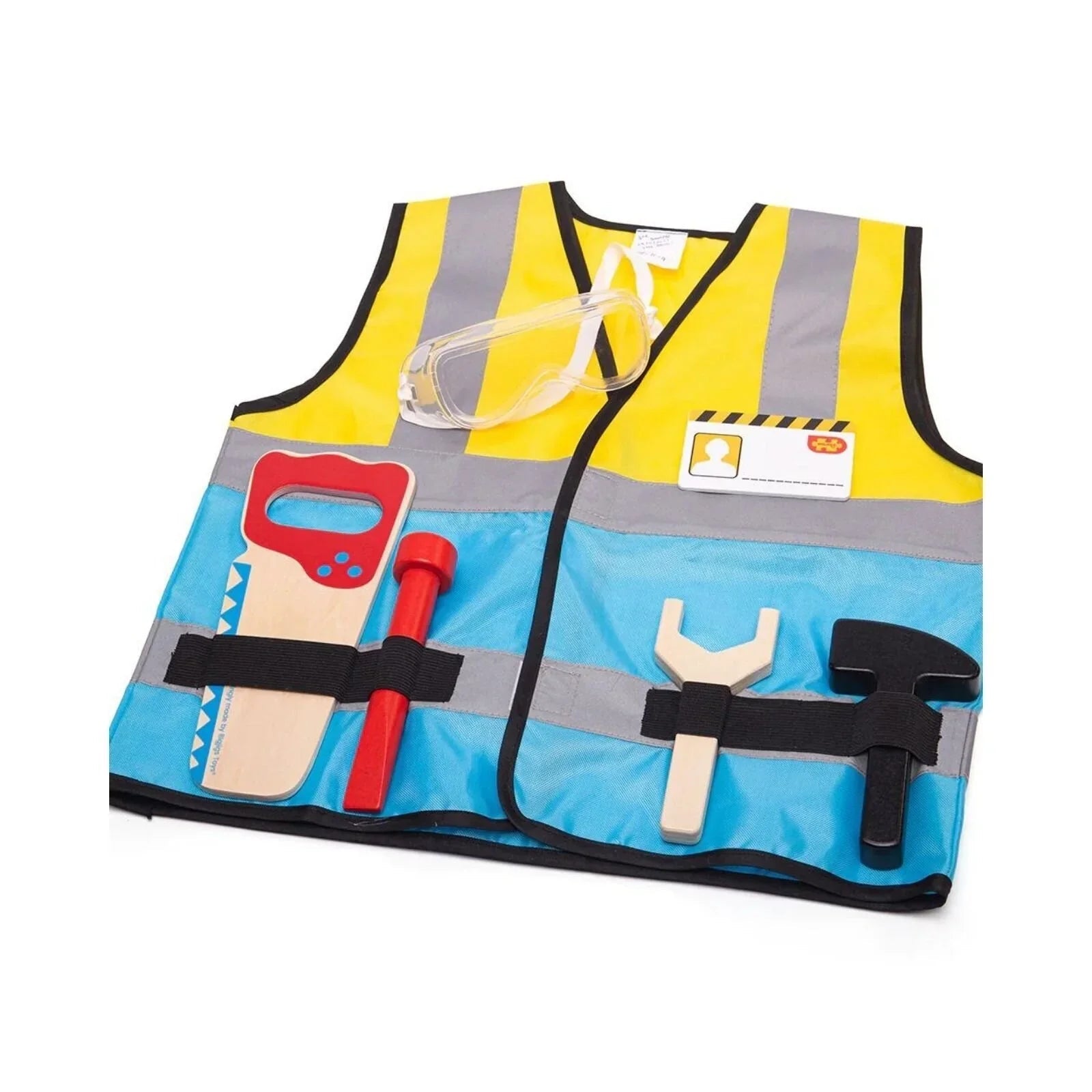 Bigjigs Toys Builder Dress Up - mezetto ebebek ebebek