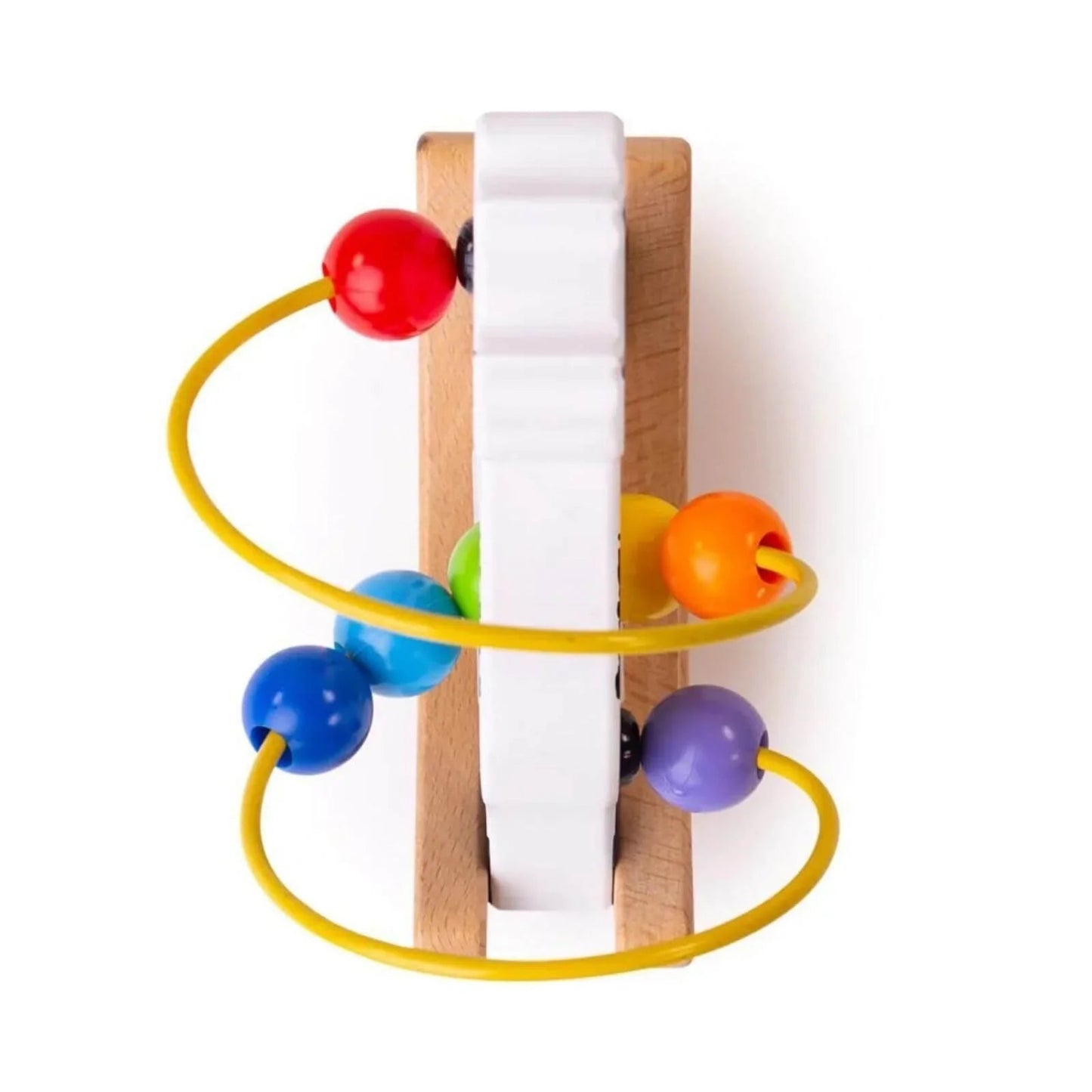 Bigjigs Toys Rocking Bead Frame Cow - mezetto ebebek ebebek