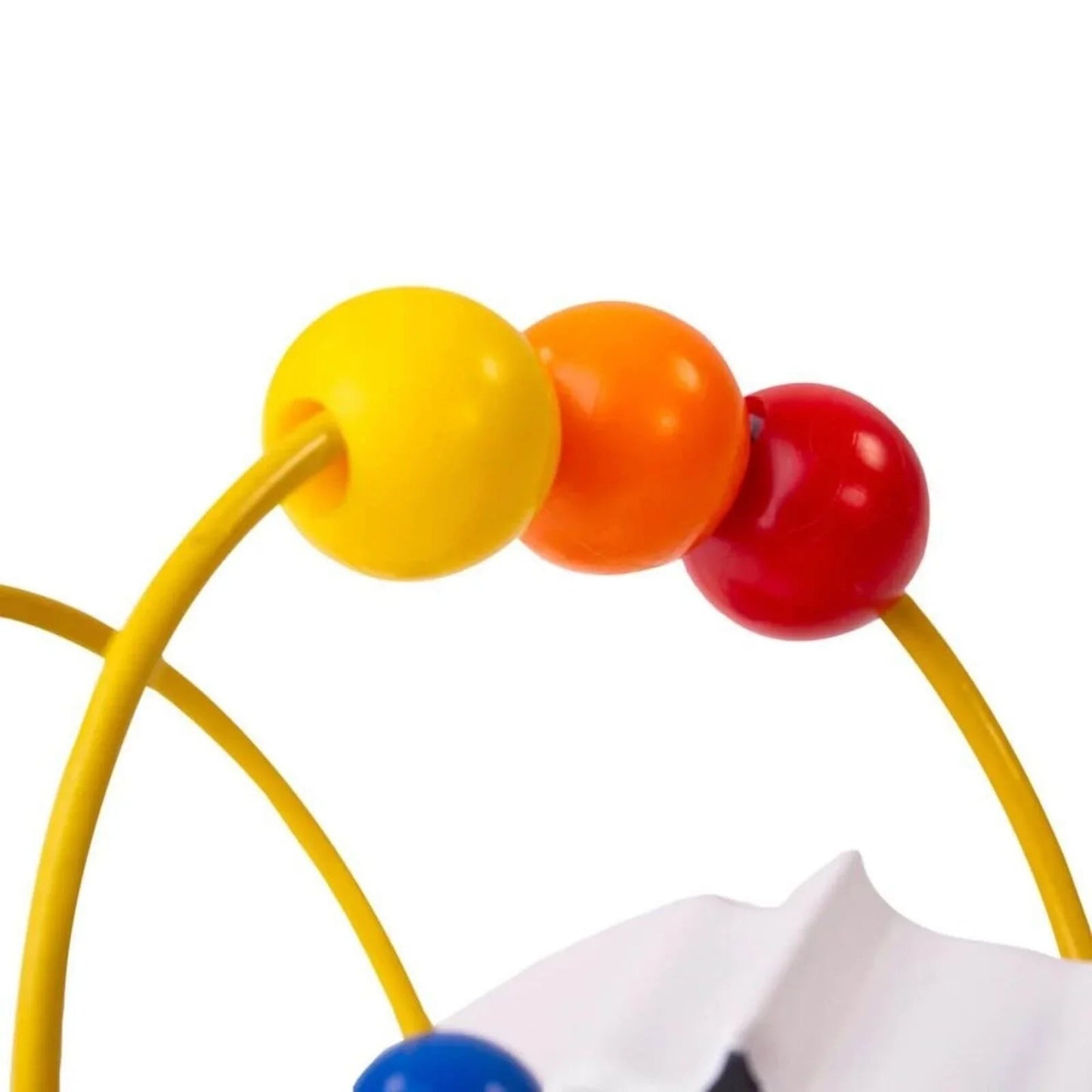 Bigjigs Toys Rocking Bead Frame Cow - mezetto ebebek ebebek