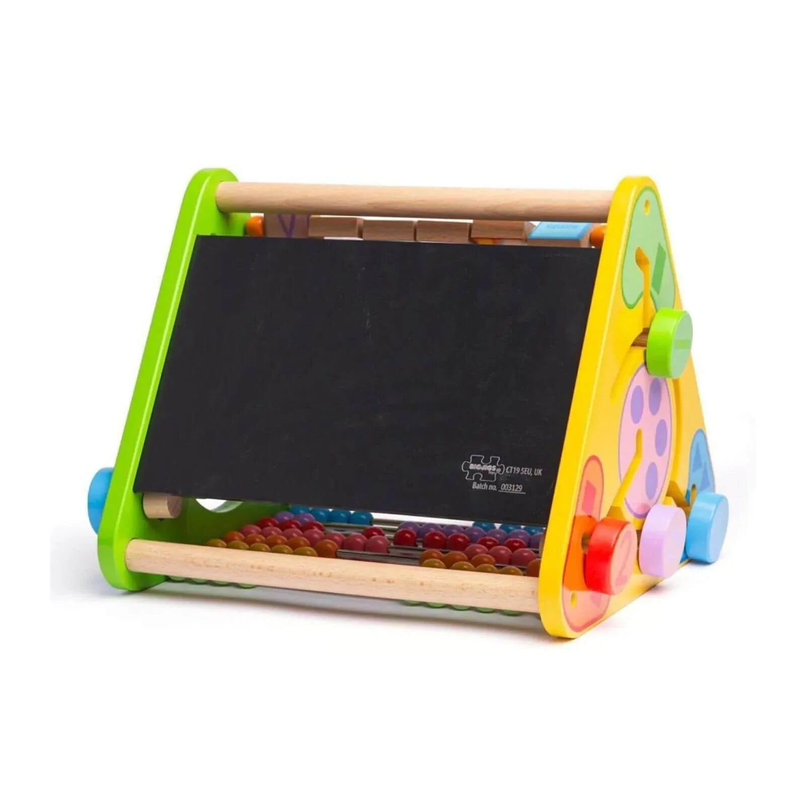 Bigjigs Toys Triangular Activity Centre - mezetto ebebek ebebek