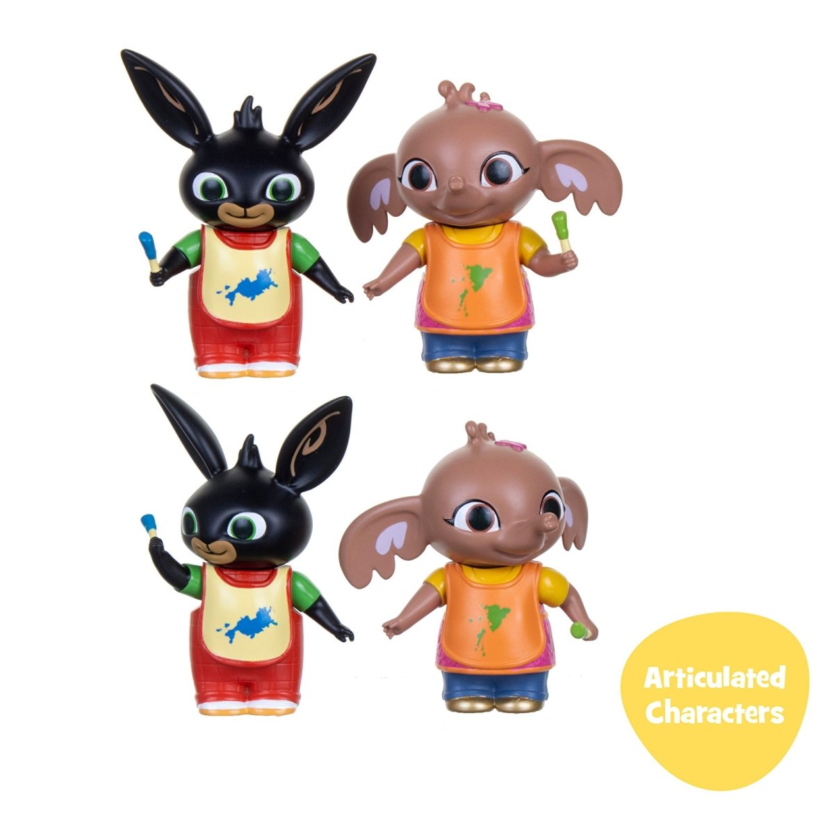Bing Paint with Bing Figure Playpack - mezetto ebebek ebebek