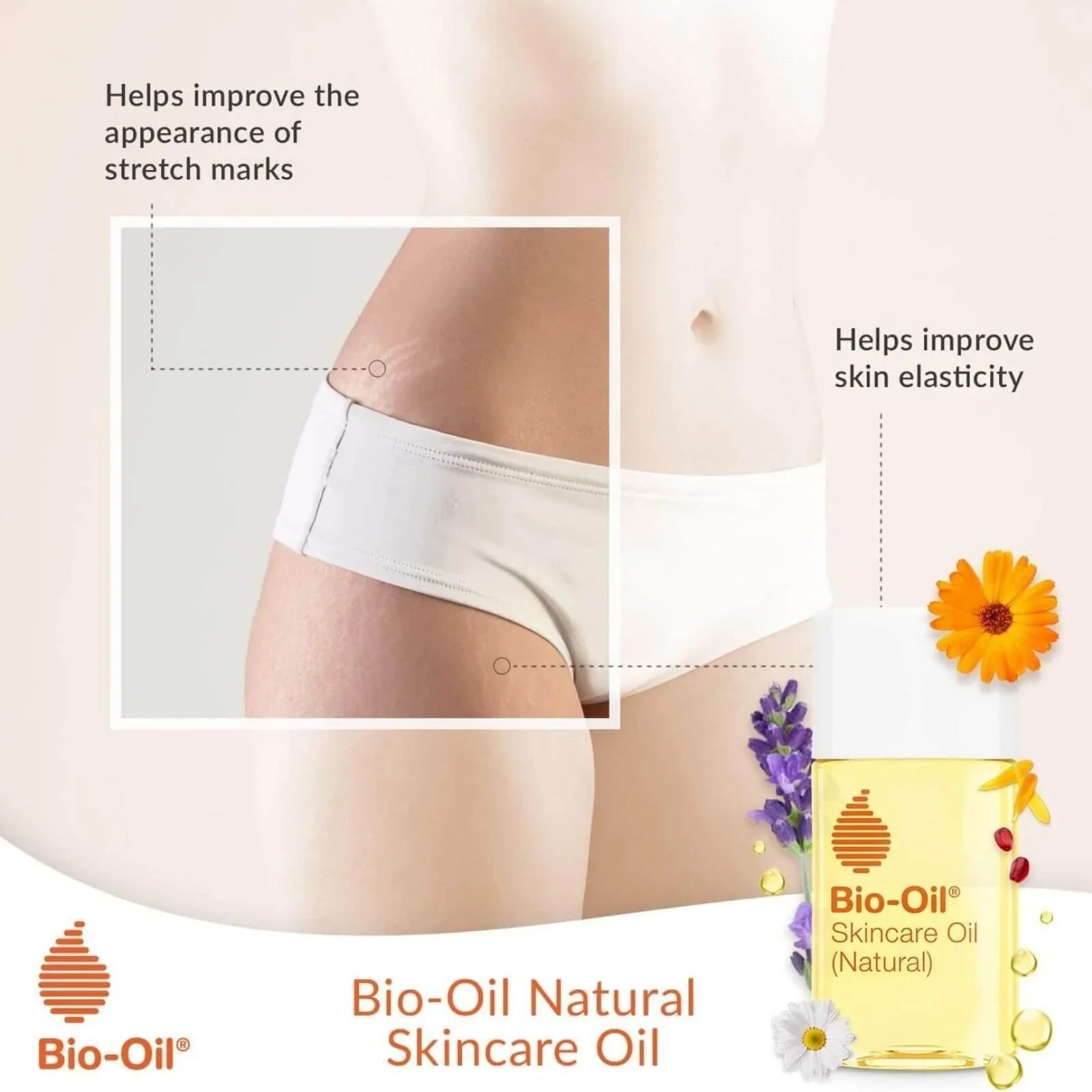 Bio - Oil Natural Skincare Oil 200ml - mezetto ebebek ebebek