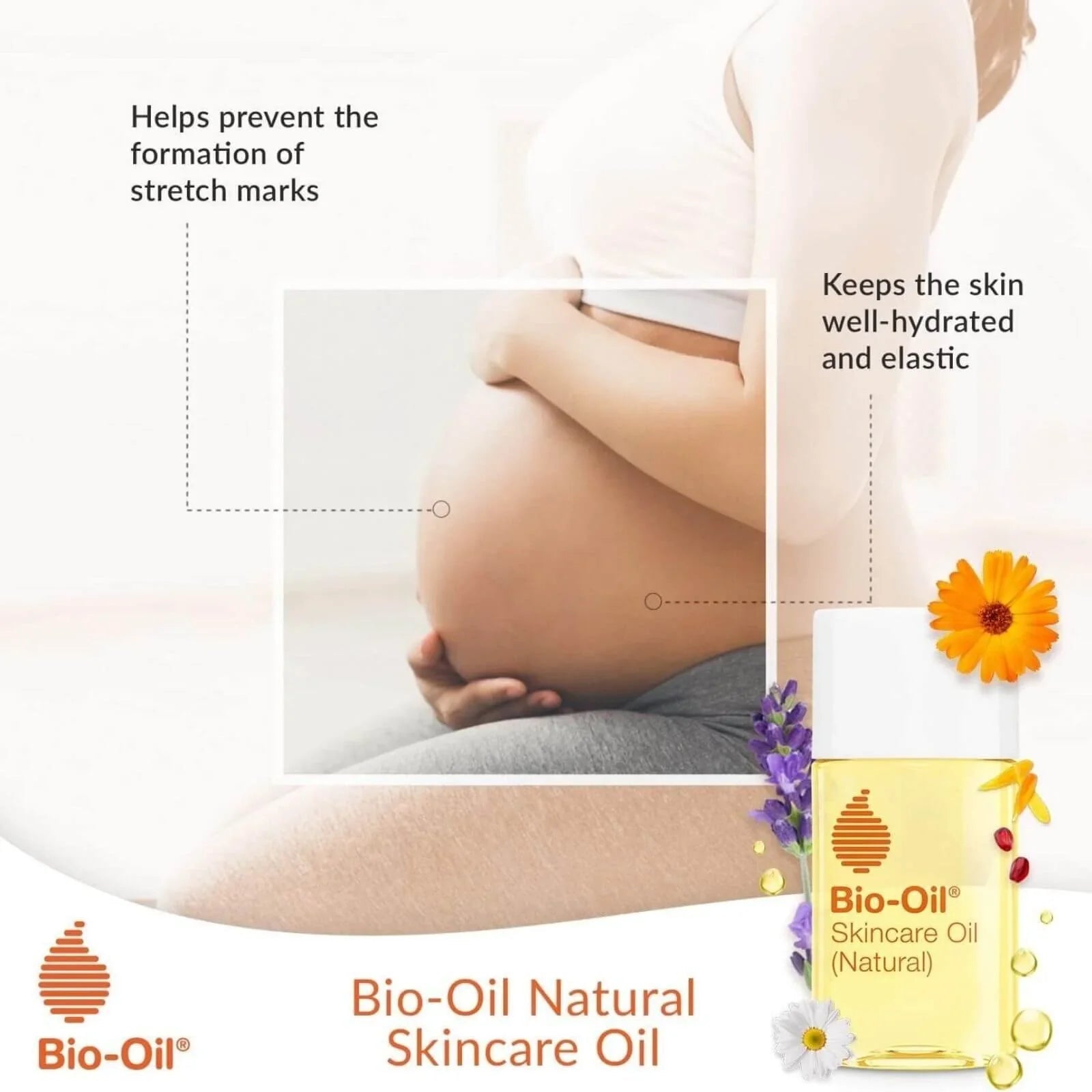 Bio - Oil Natural Skincare Oil 200ml - mezetto ebebek ebebek
